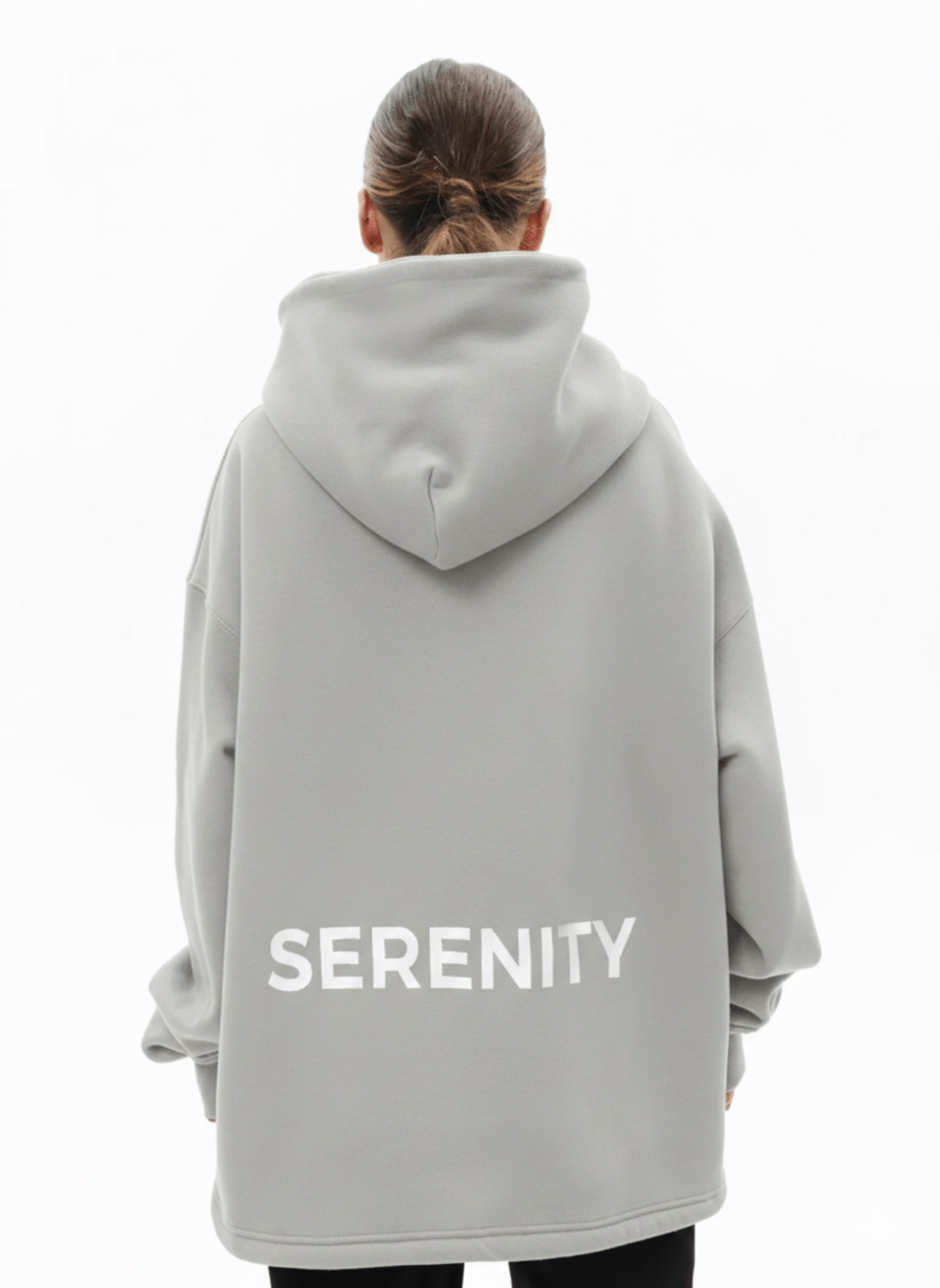 SERENITY hoodie in BONE GREY Hoodie DLNSK 