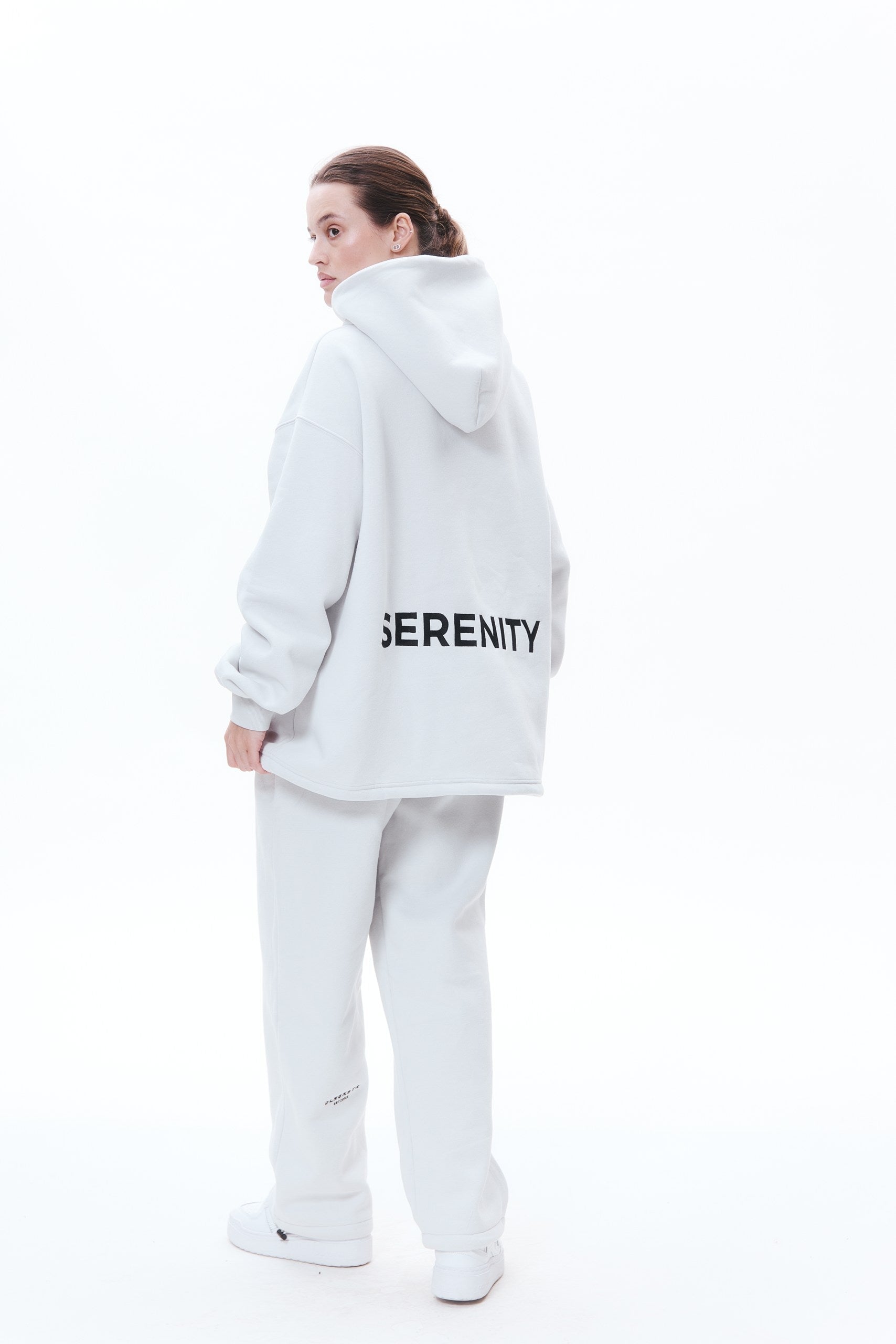 SERENITY hoodie in BONE GREY Hoodie DLNSK 