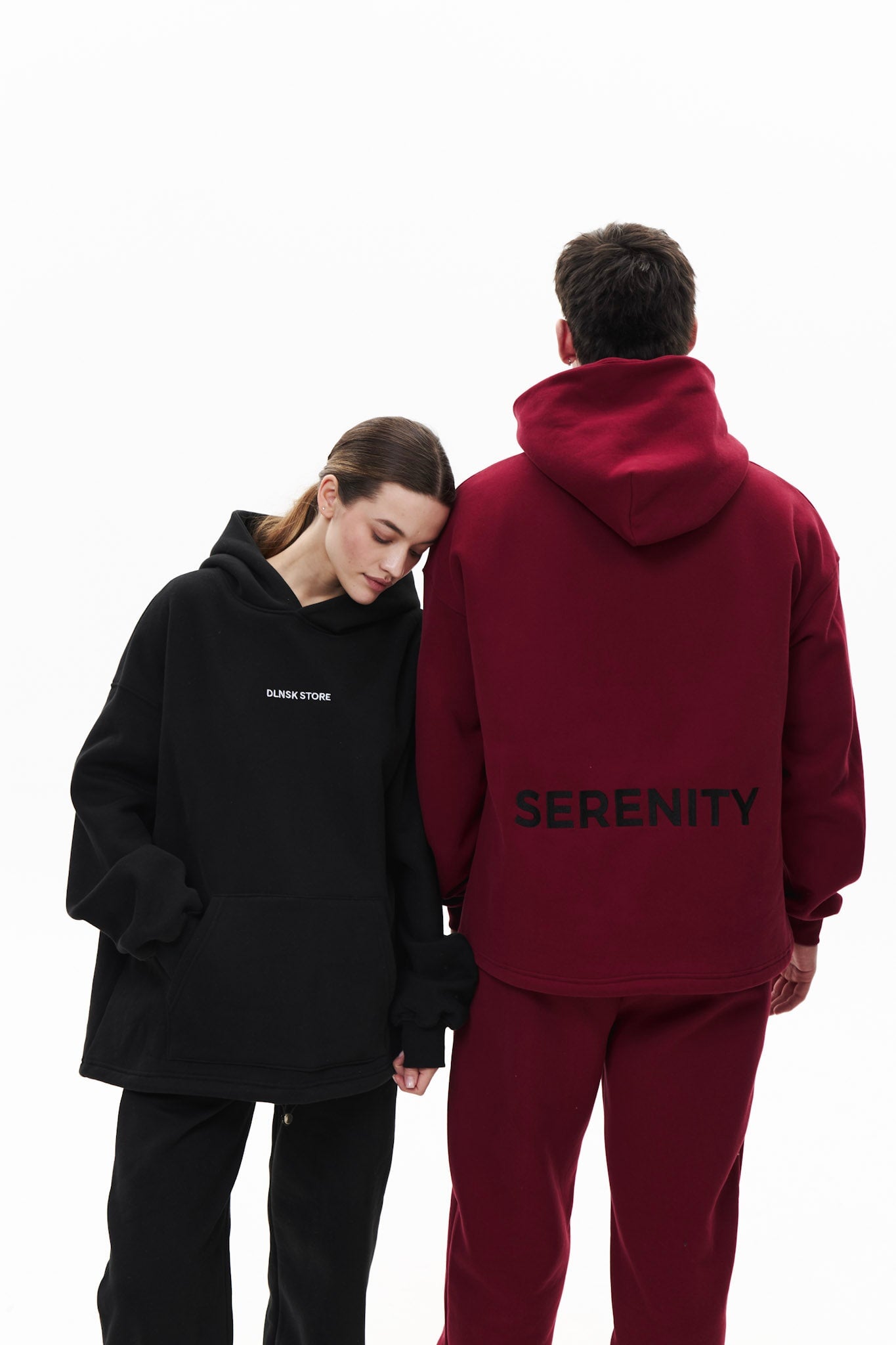 SERENITY hoodie in CHERRY Hoodie DLNSK 