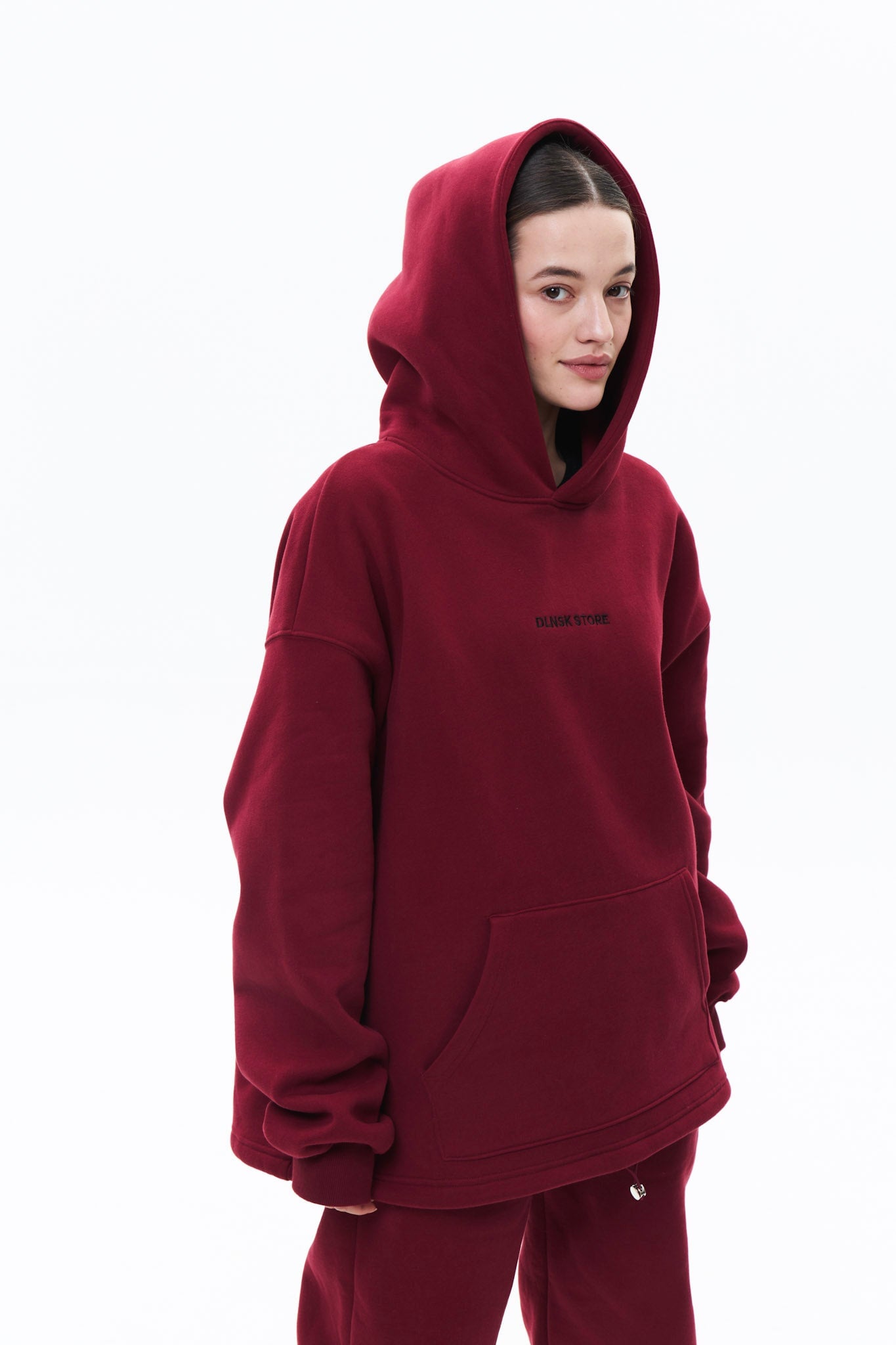 SERENITY hoodie in CHERRY Hoodie DLNSK 