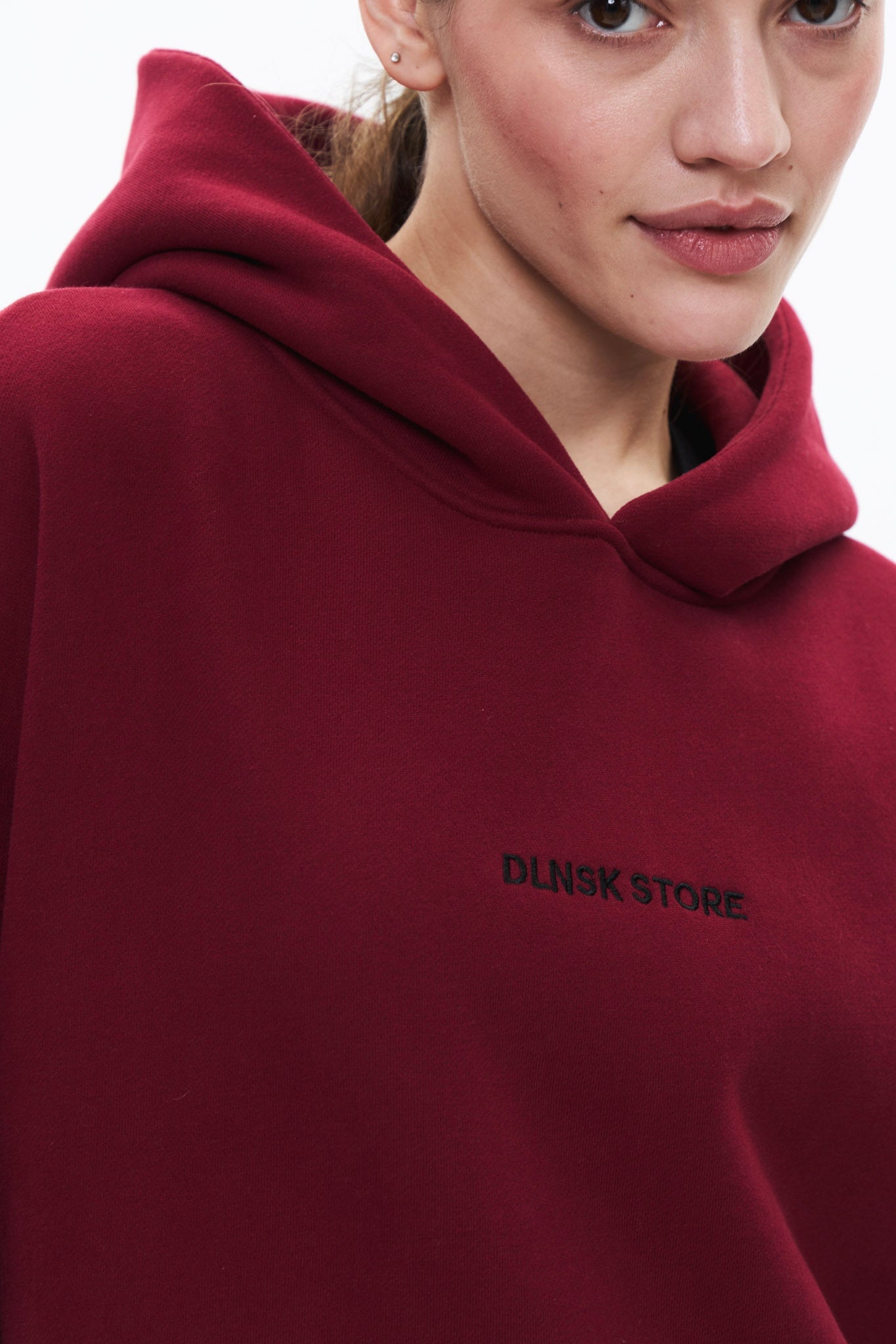 SERENITY hoodie in CHERRY Hoodie DLNSK 