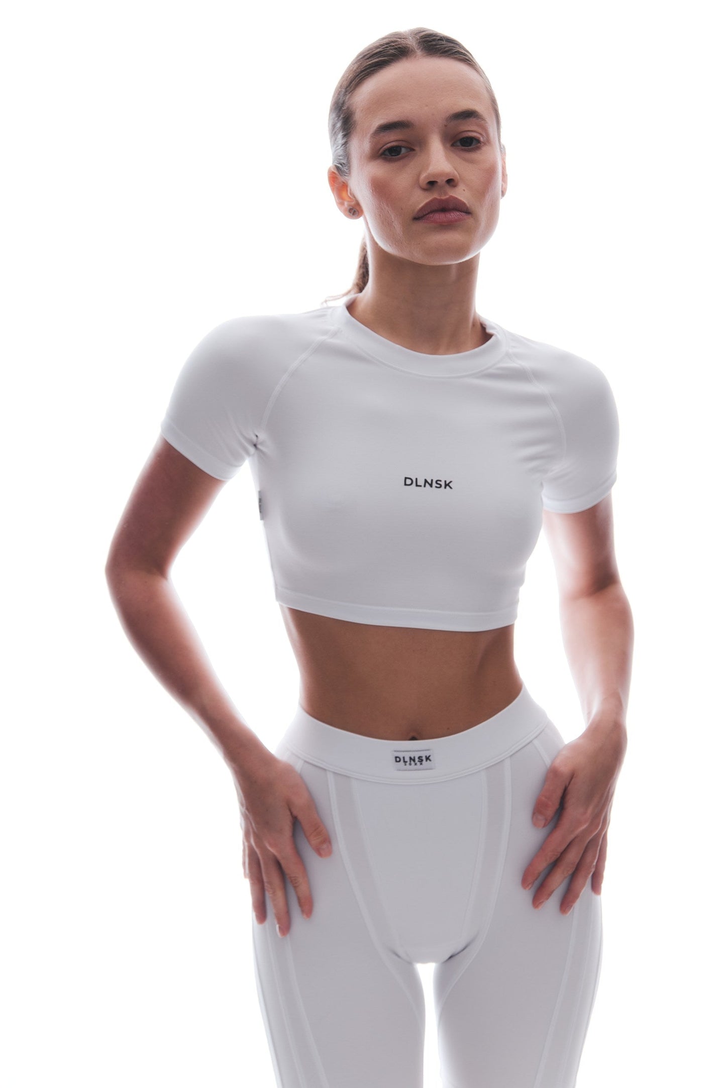 SHAPING biker SHORTS in PURE WHITE Biker shorts DLNSK 