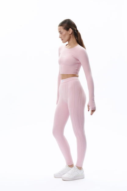 SHAPING crop top in MARSHMELLOW PINK Top DLNSK 