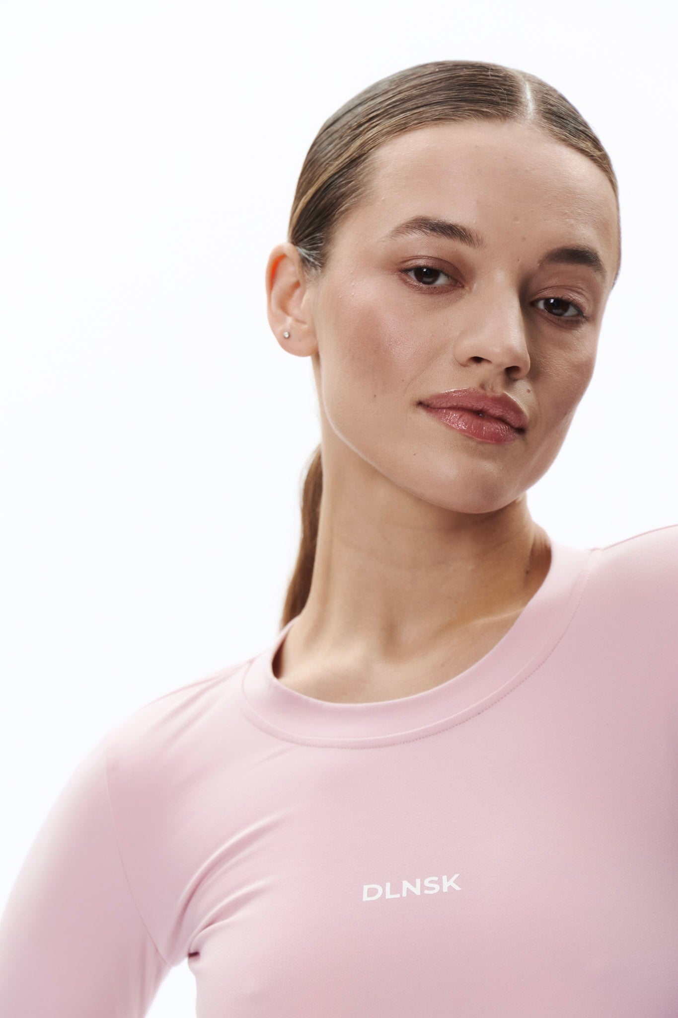 SHAPING crop top in MARSHMELLOW PINK Top DLNSK 