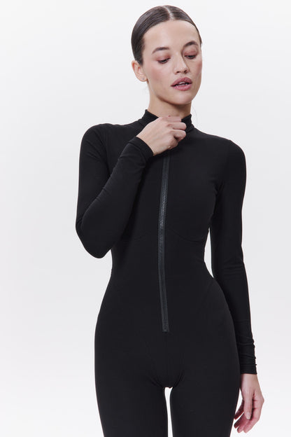 SHAPING IDENTITY in BLACK Bodysuit DLNSK 