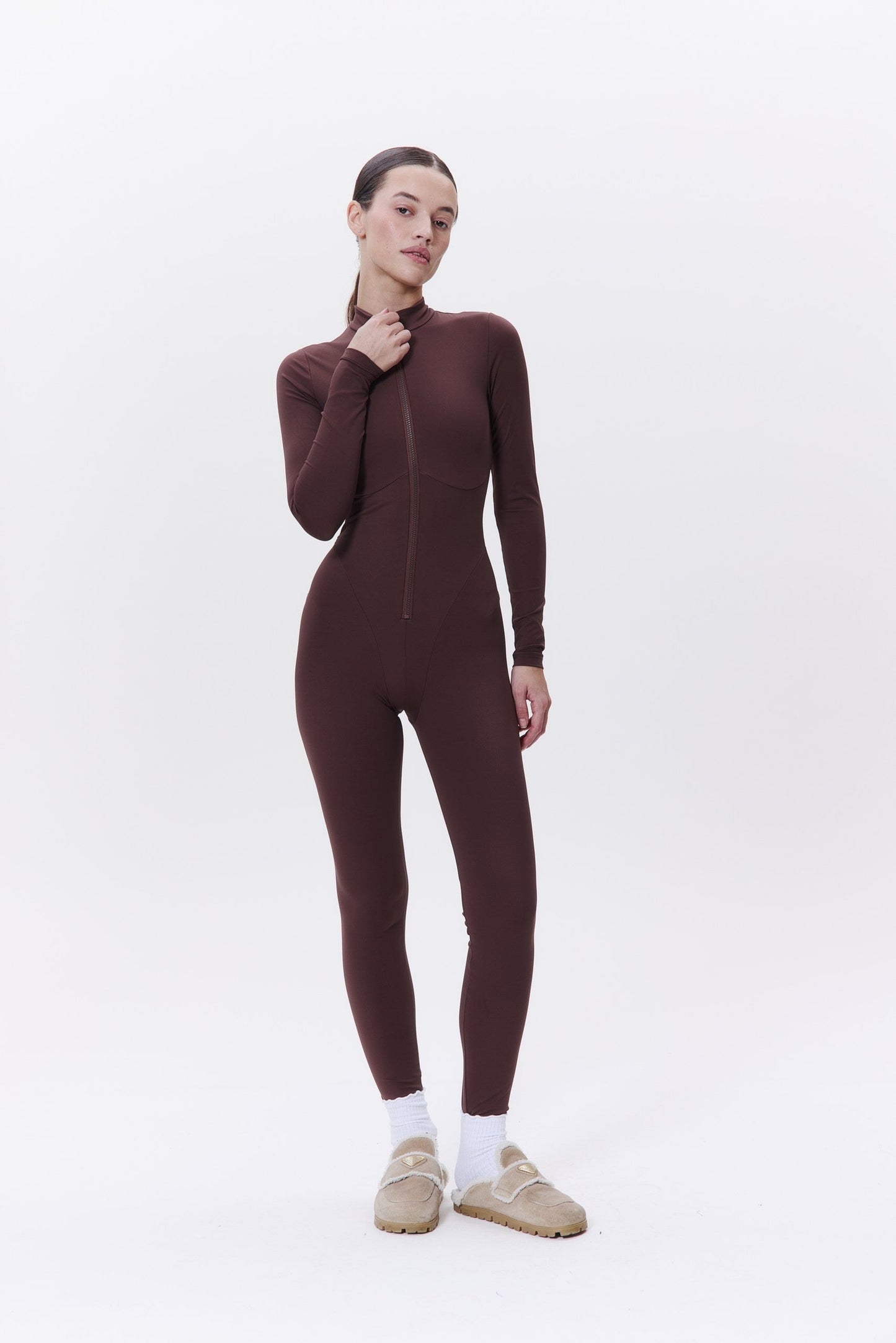 SHAPING IDENTITY in CHOCO Bodysuit DLNSK 