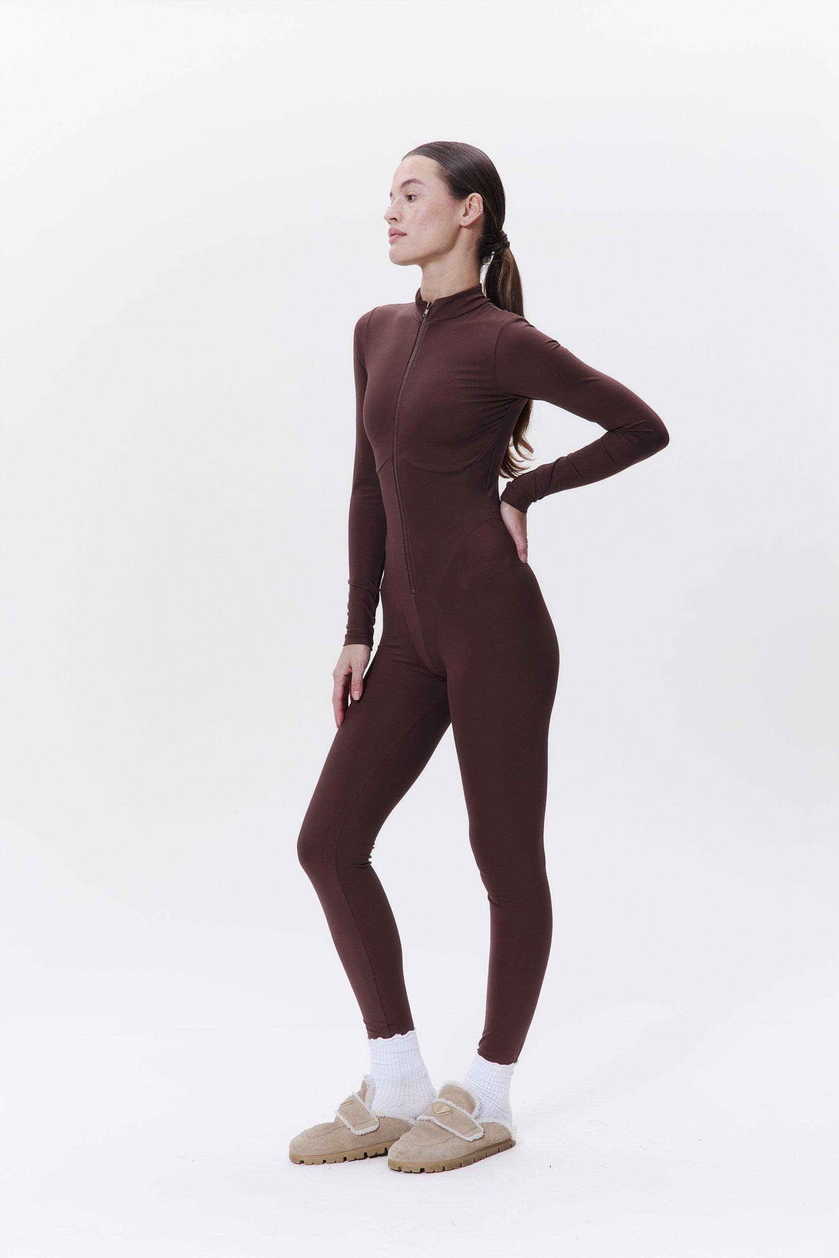 SHAPING IDENTITY in CHOCO Bodysuit DLNSK 