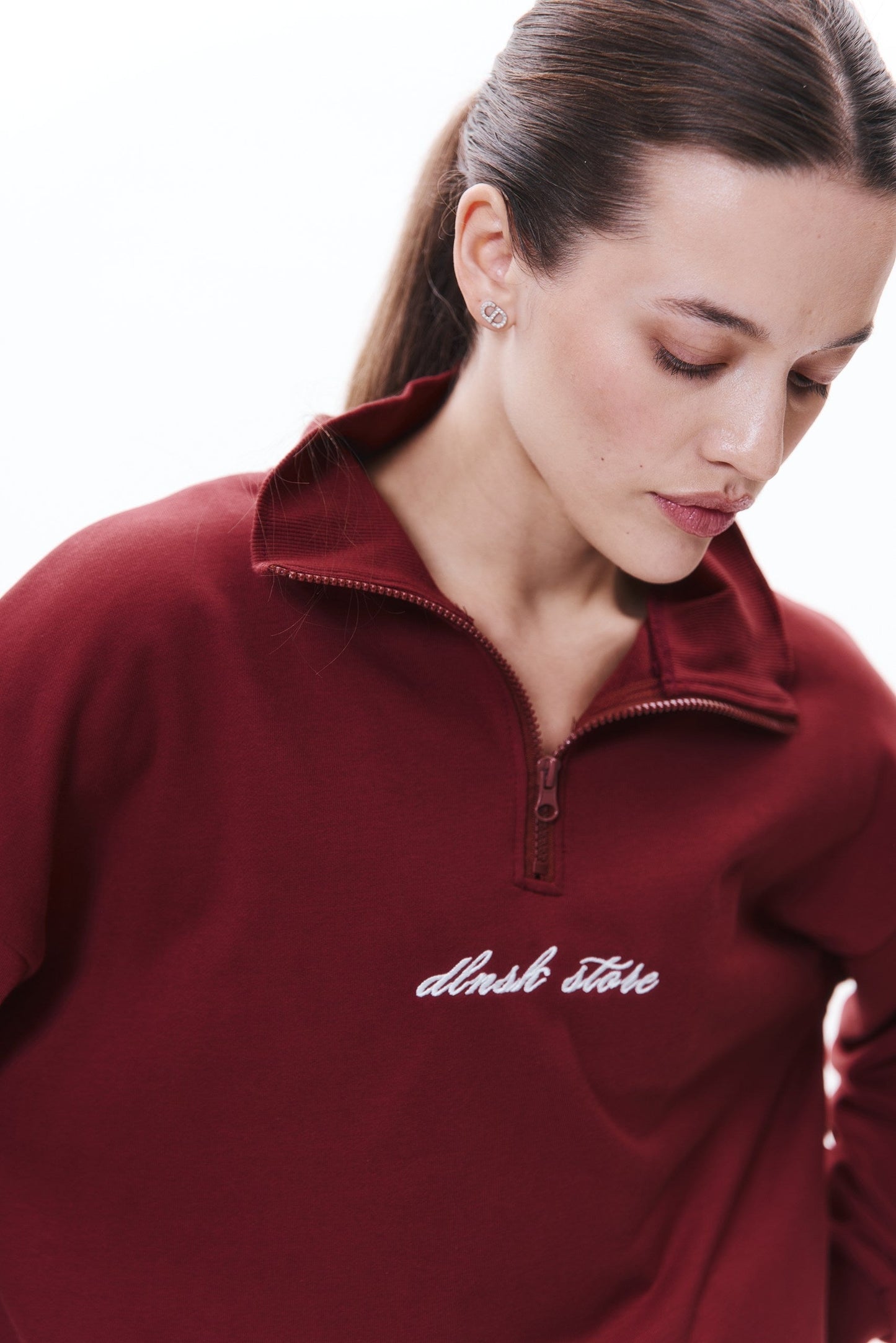 SIGNATURE anorak in RED WINE DLNSK 