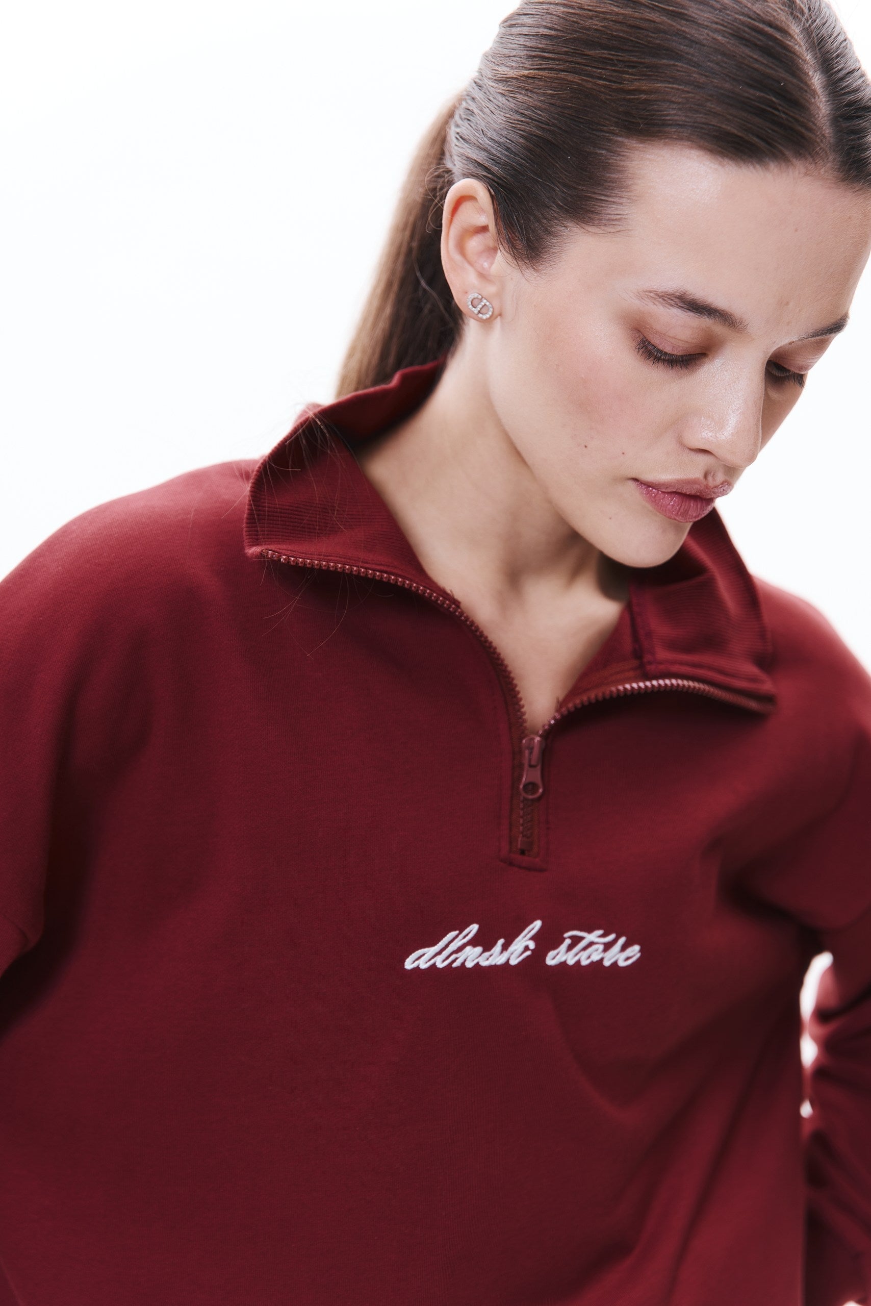 SIGNATURE anorak in RED WINE DLNSK 