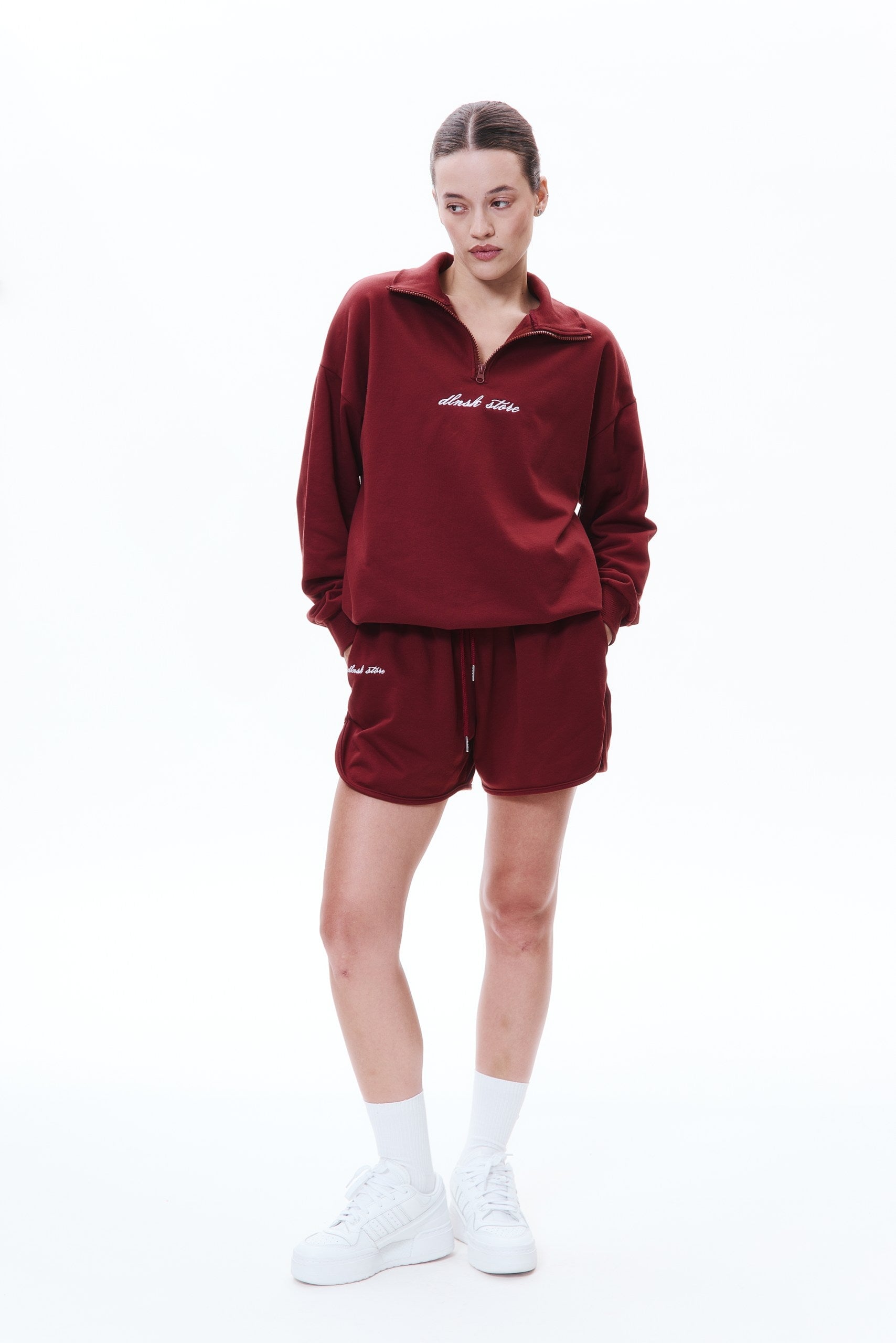 SIGNATURE anorak in RED WINE DLNSK 