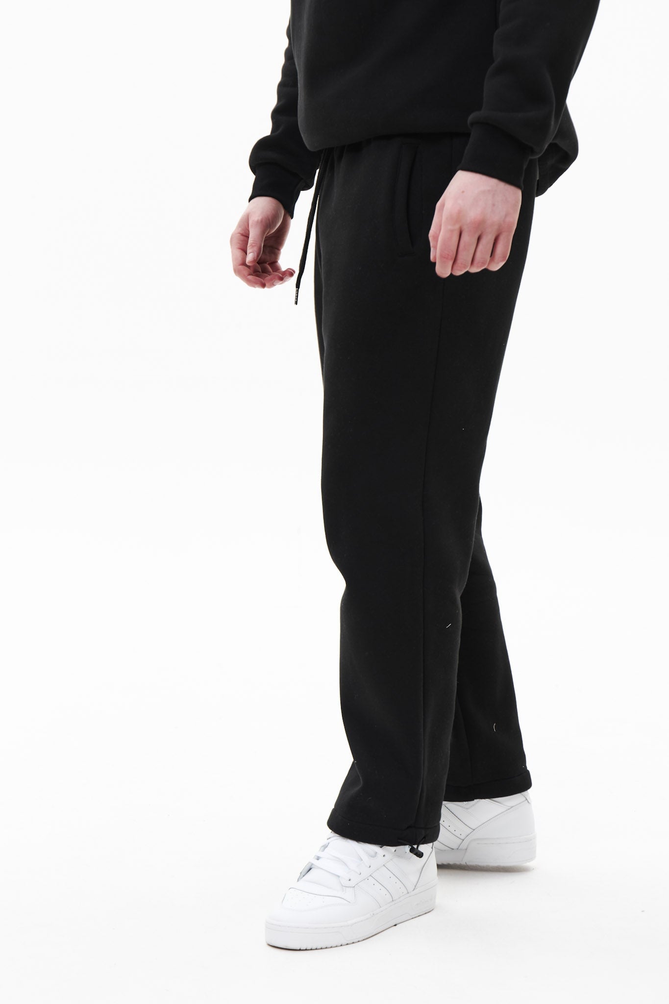 STRAIGHT unisex pants in BLACK Pants DLNSK 