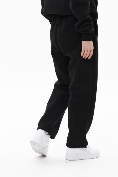 STRAIGHT unisex pants in BLACK Pants DLNSK 