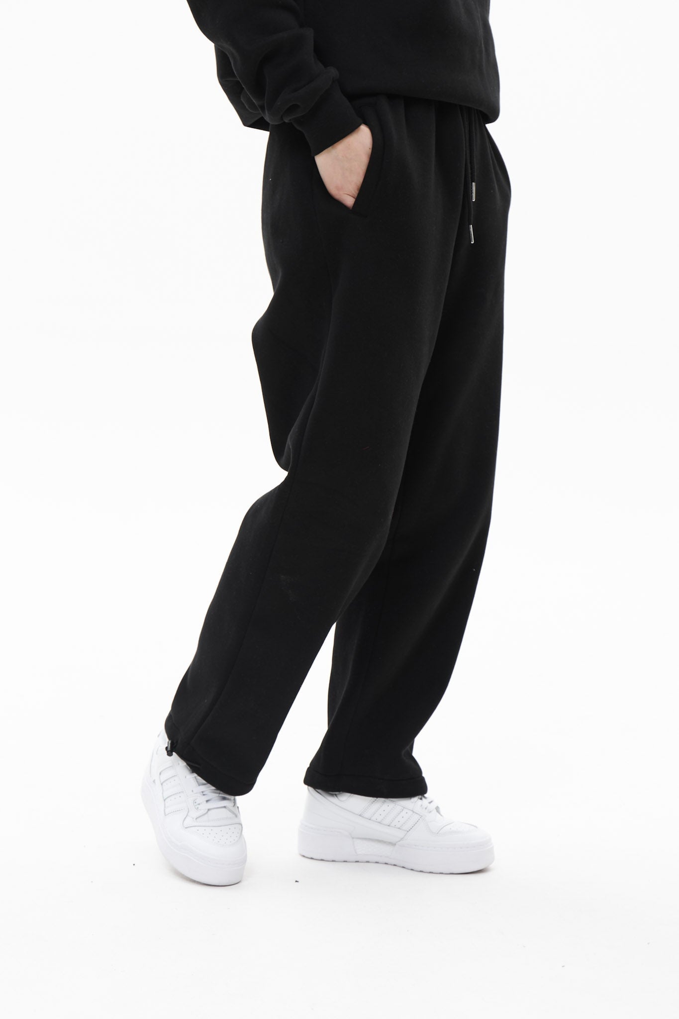 STRAIGHT unisex pants in BLACK Pants DLNSK 