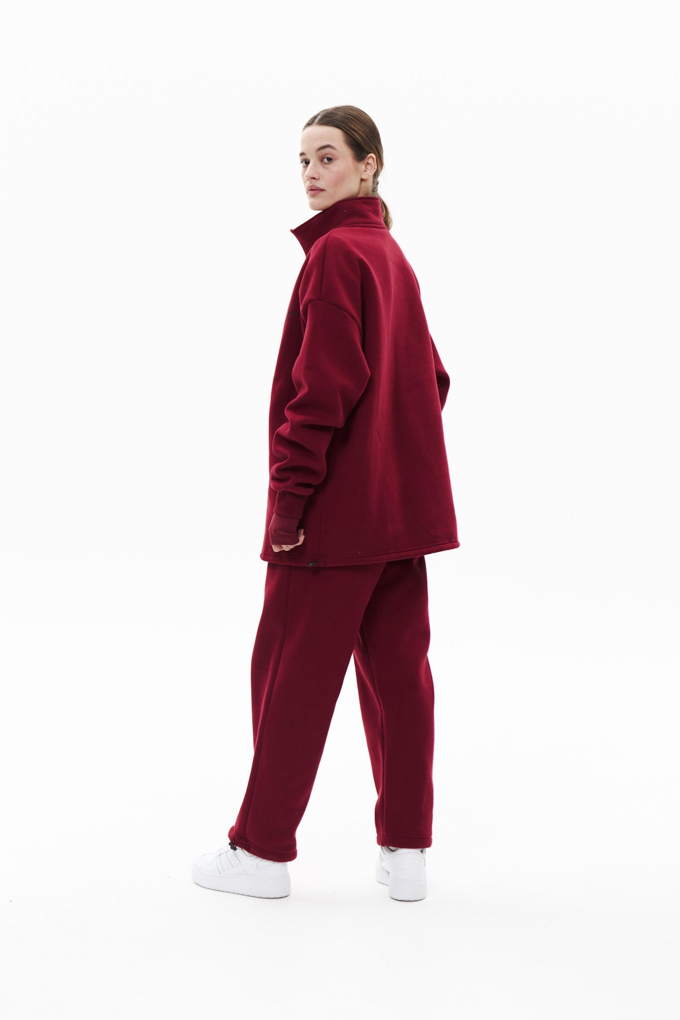 STRAIGHT unisex pants in CHERRY Pants DLNSK 