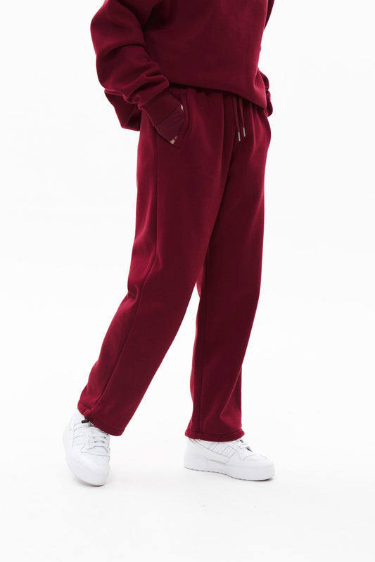 STRAIGHT unisex pants in CHERRY Pants DLNSK 