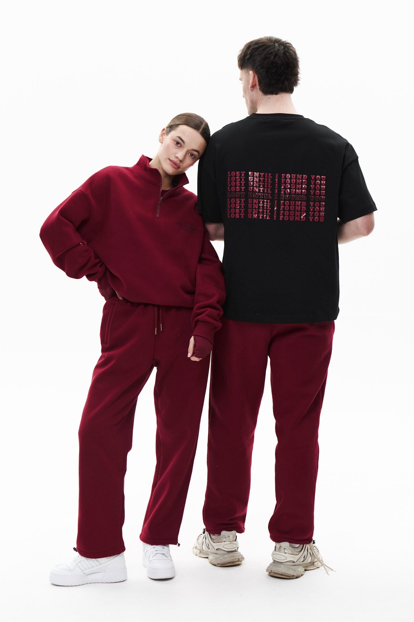 STRAIGHT unisex pants in CHERRY Pants DLNSK 