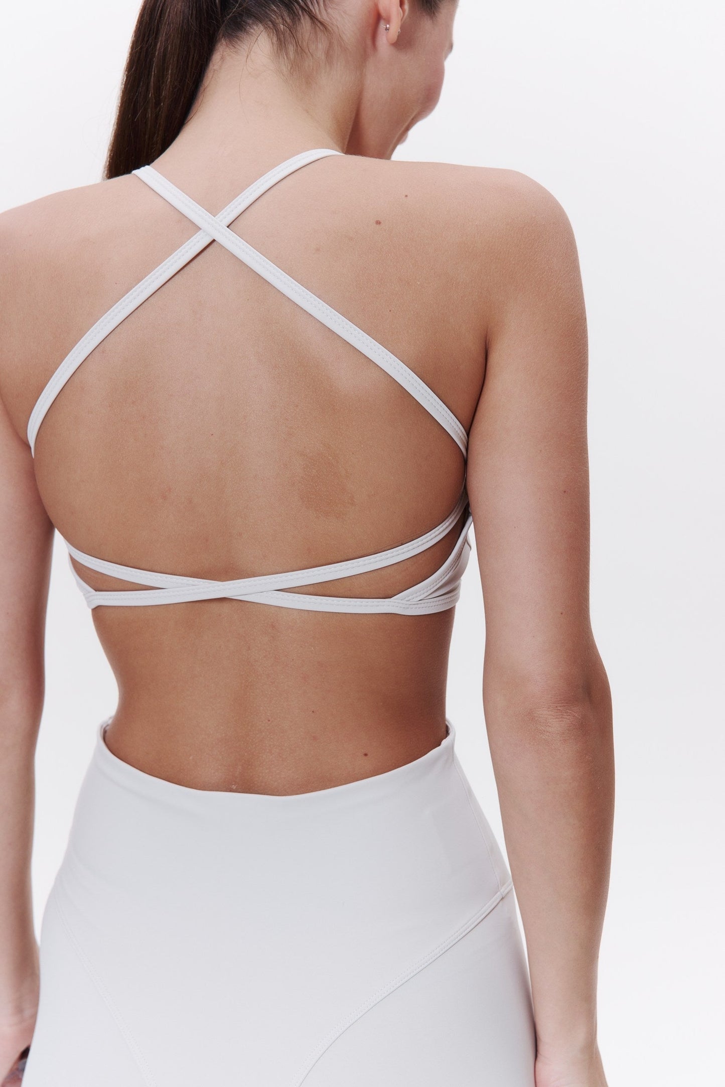 STRAPS TOP in BONE Top DLNSK 