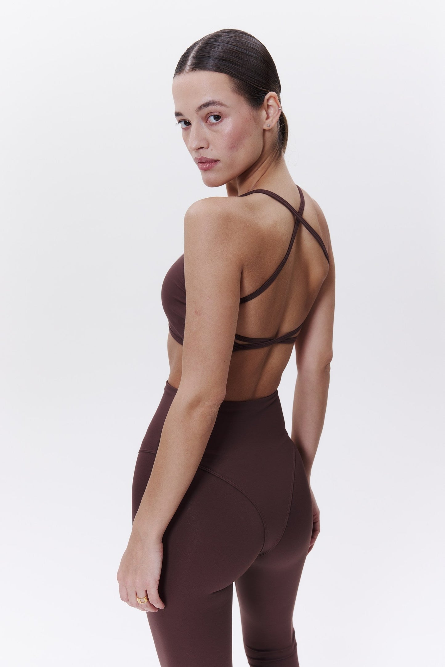 STRAPS TOP in CHOCO Top DLNSK 