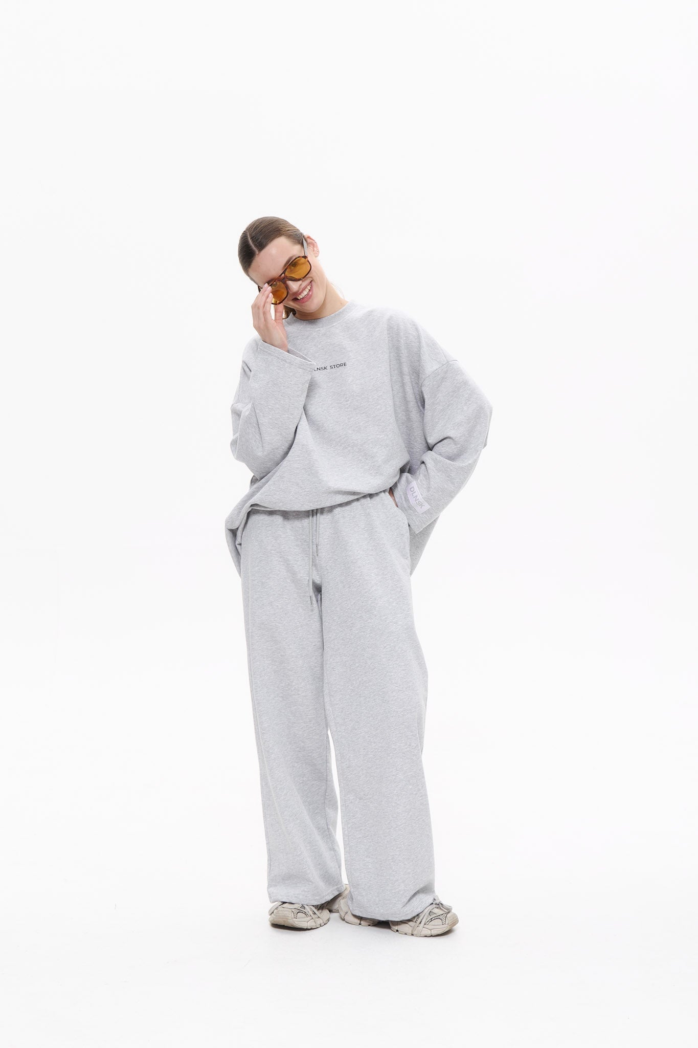 SUMMER long sleeve in CRASH GREY T-shirt DLNSK 