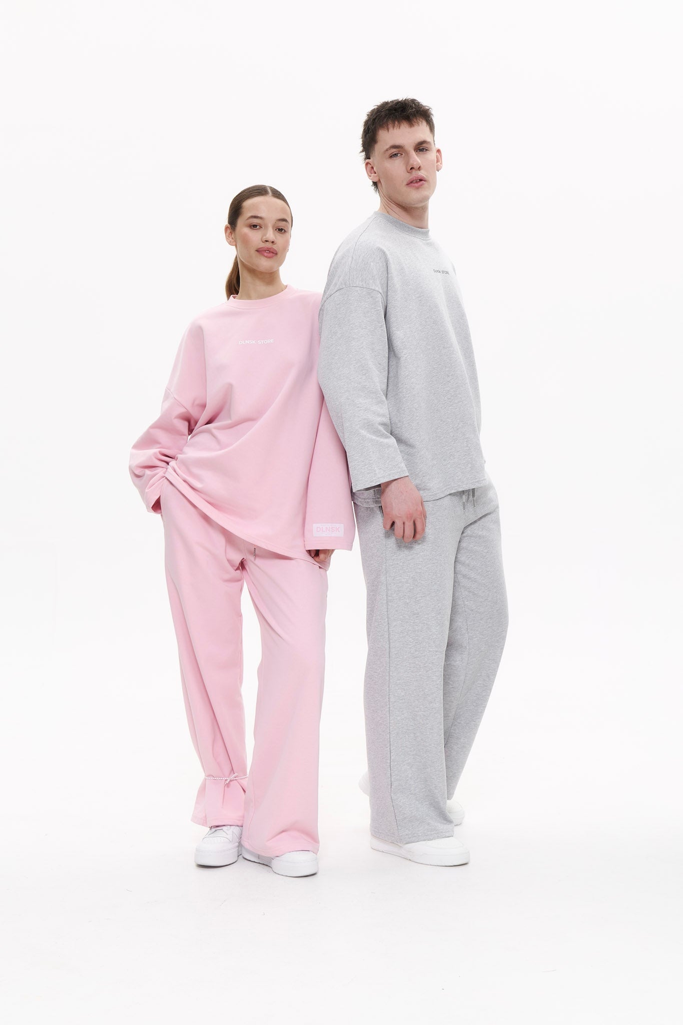 SUMMER long sleeve in MARSHMALLOW PINK T-shirt DLNSK 