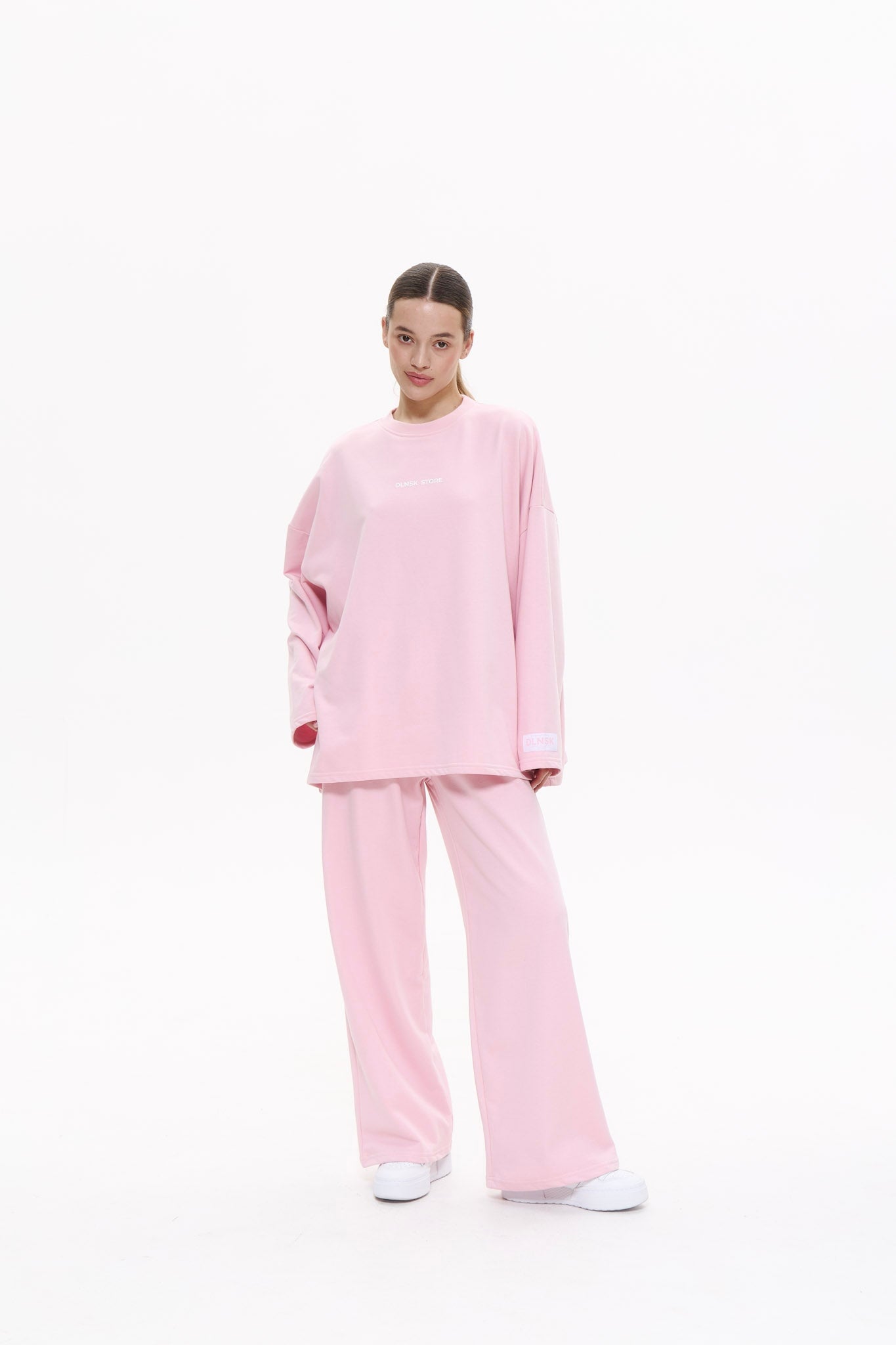 SUMMER long sleeve in MARSHMALLOW PINK T-shirt DLNSK 