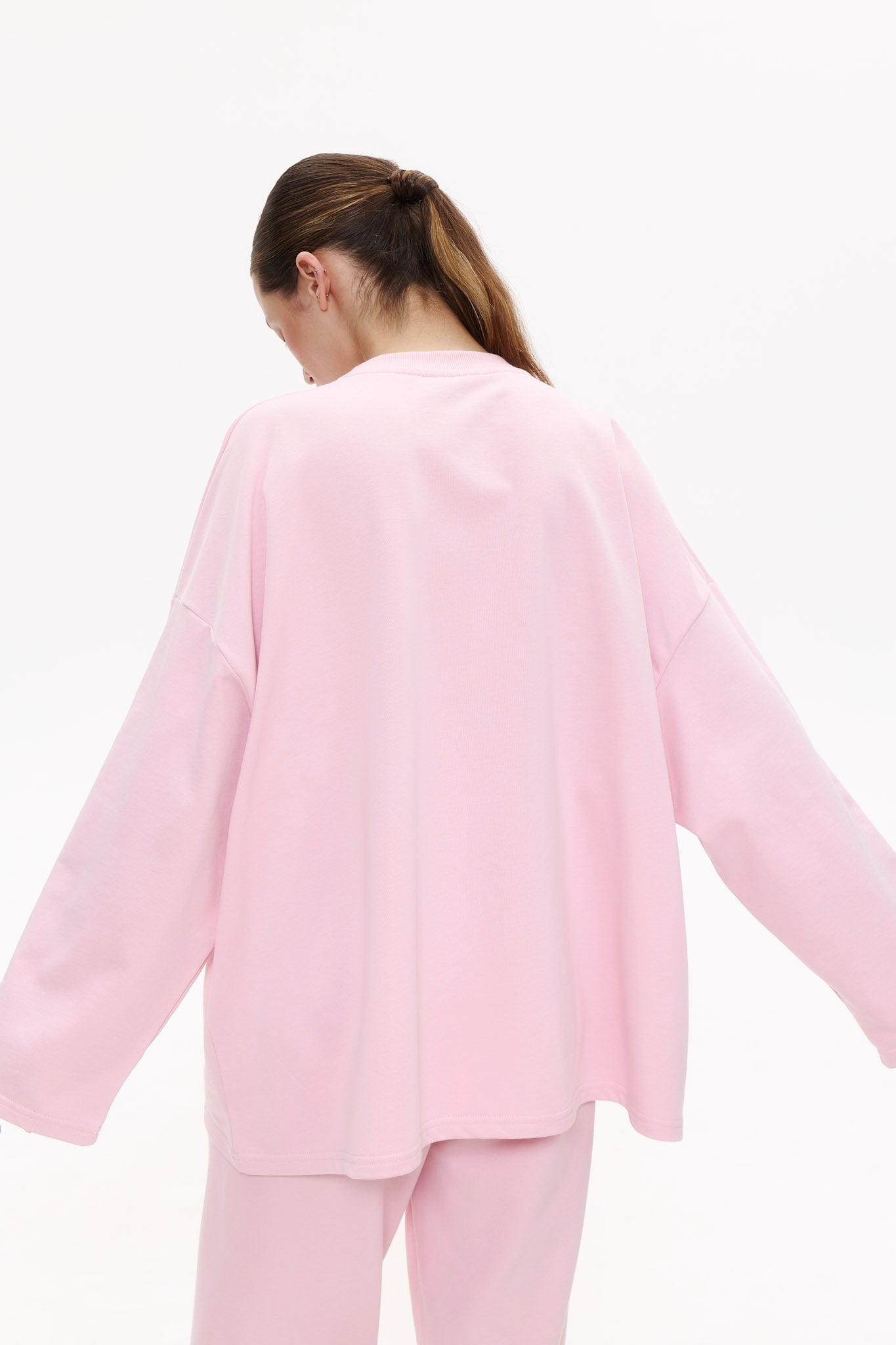 SUMMER long sleeve in MARSHMALLOW PINK T-shirt DLNSK 