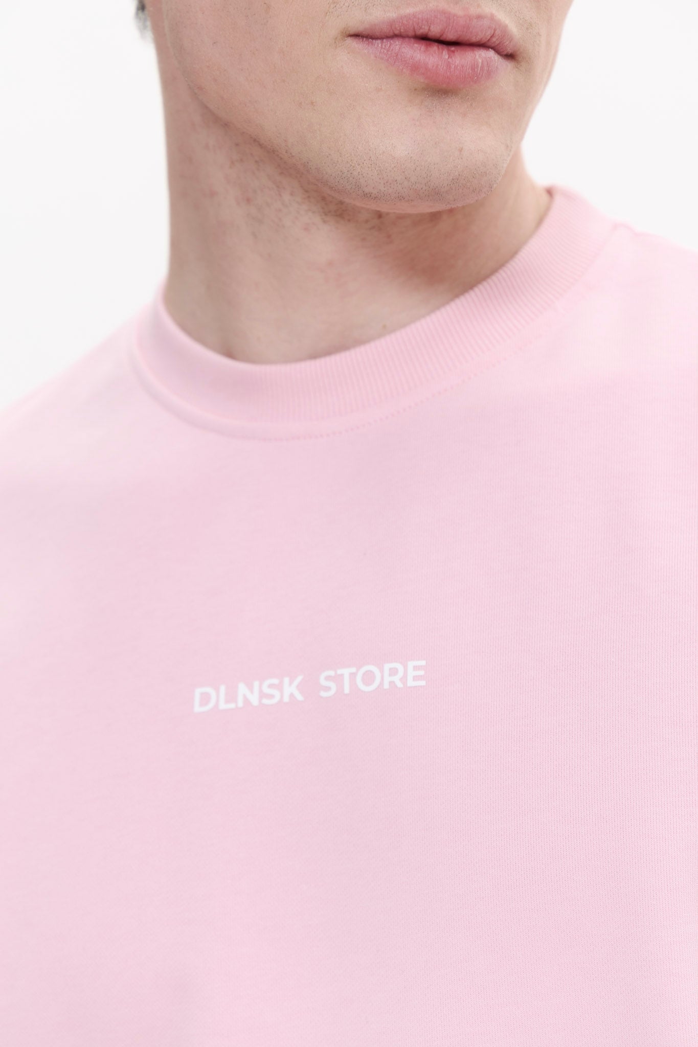 SUMMER long sleeve in MARSHMALLOW PINK T-shirt DLNSK 