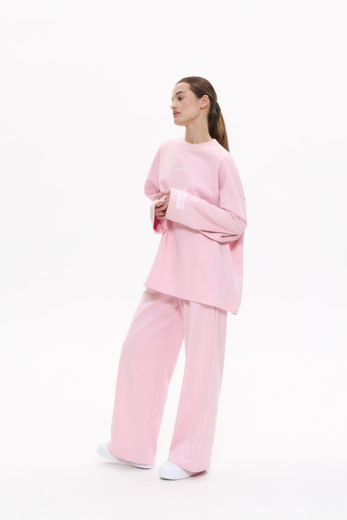 SUMMER long sleeve in MARSHMALLOW PINK T-shirt DLNSK 