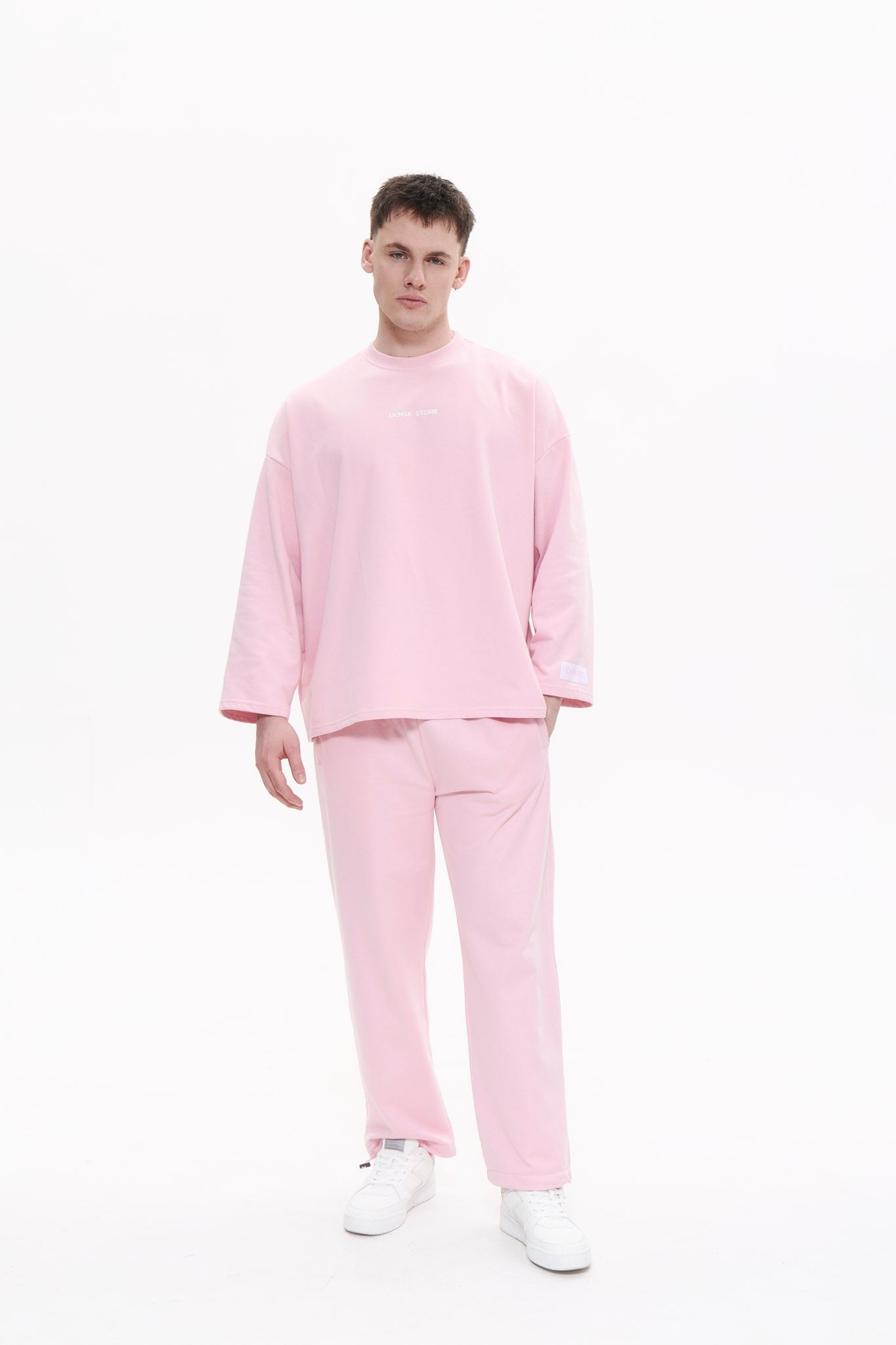 SUMMER long sleeve in MARSHMALLOW PINK T-shirt DLNSK 