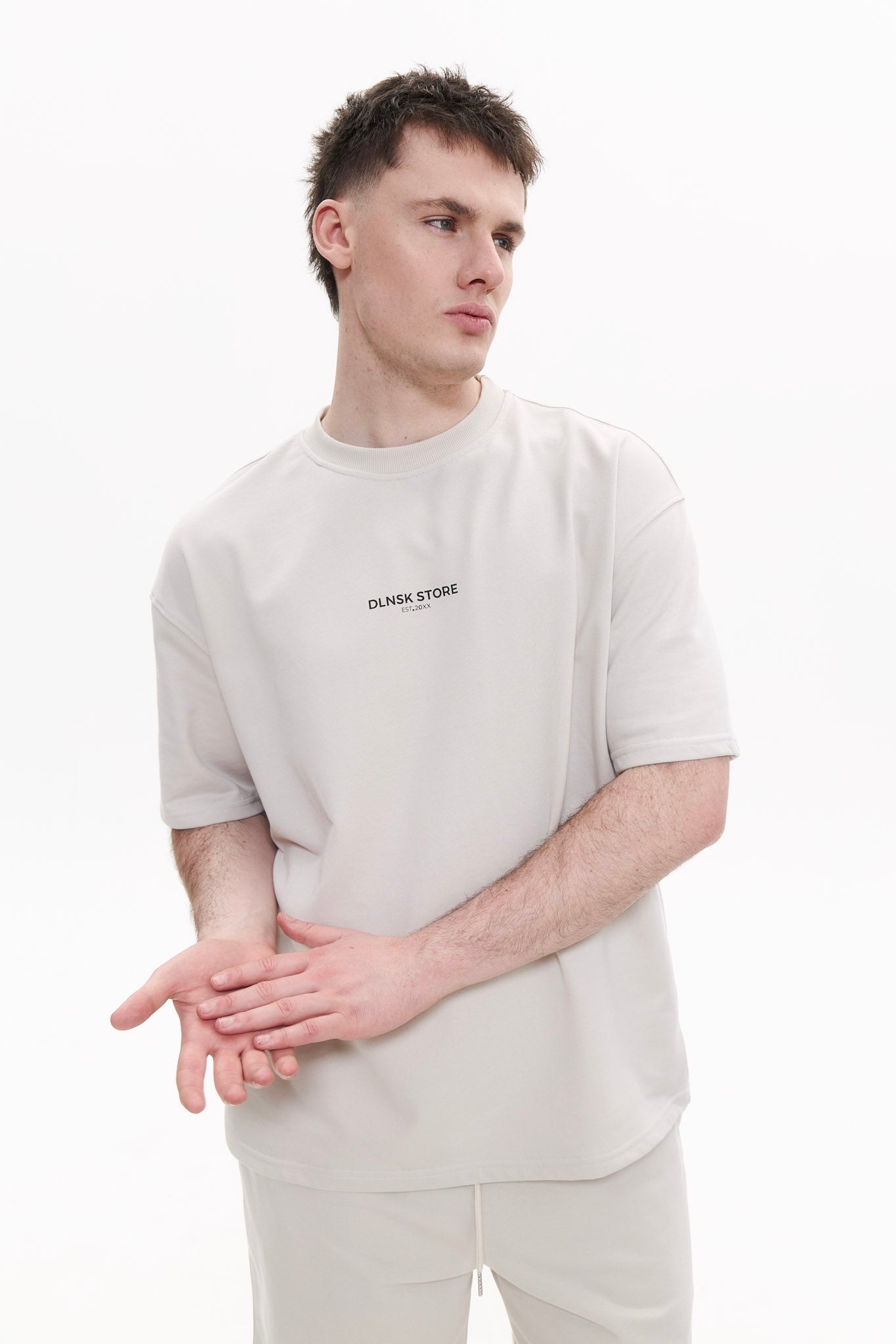 SUMMER unisex t-shirt in FOG T-shirt DLNSK 