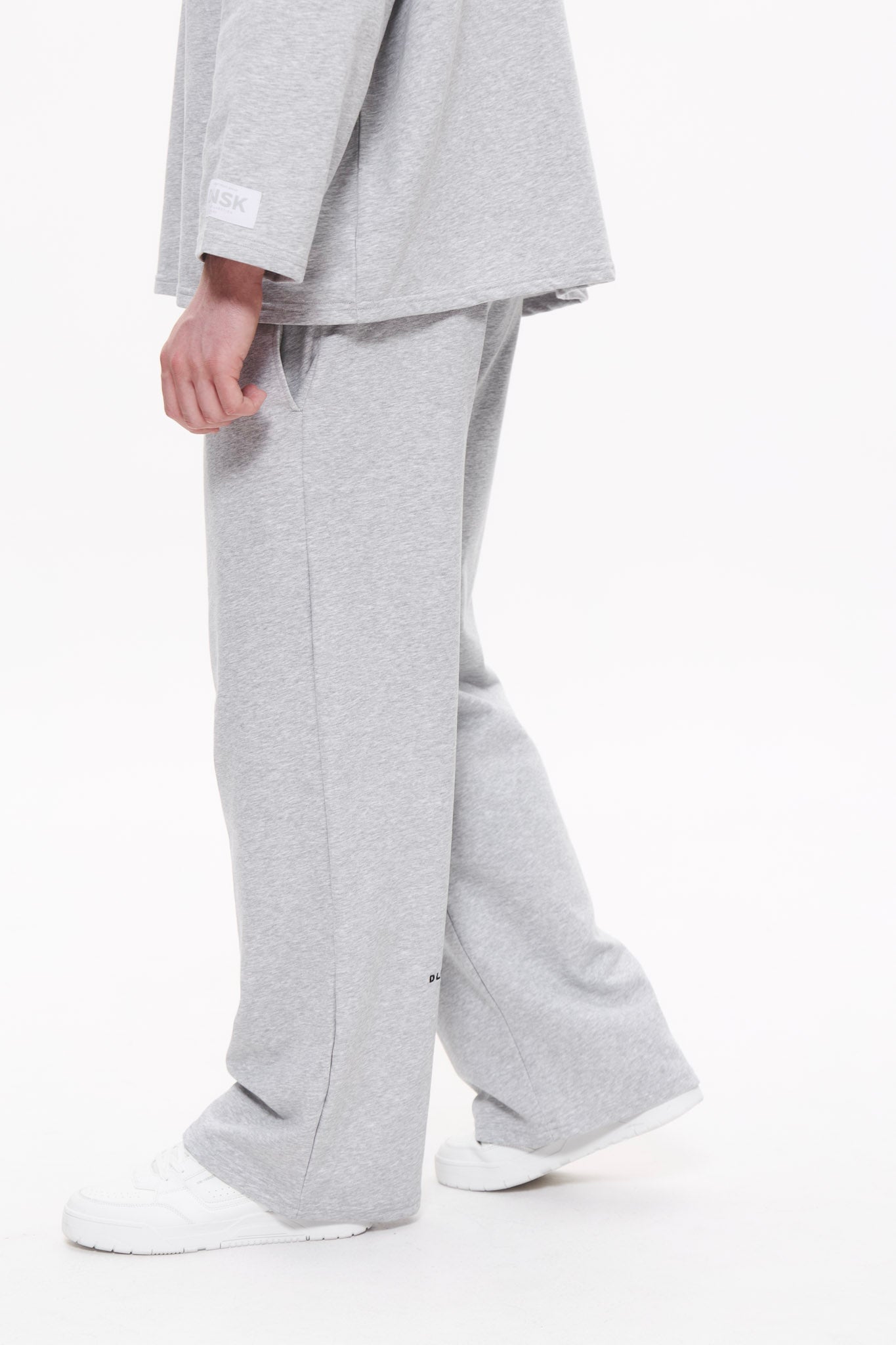 SUMMER wide leg pants in CRASH GREY Wide leg pants DLNSK 