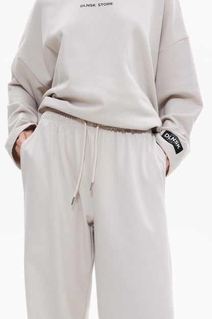SUMMER wide leg pants in FOG Wide leg pants DLNSK 