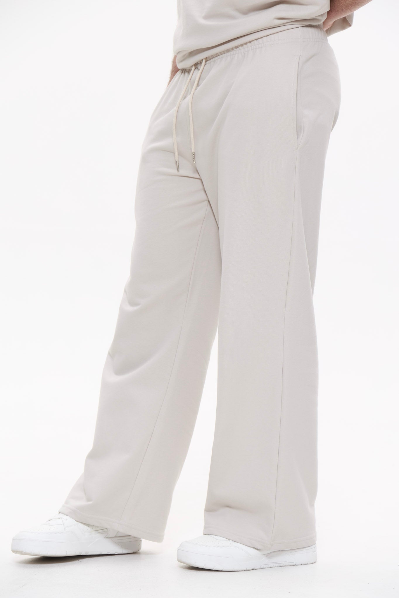 SUMMER wide leg pants in FOG Wide leg pants DLNSK 