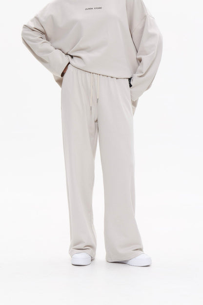 SUMMER wide leg pants in FOG Wide leg pants DLNSK 