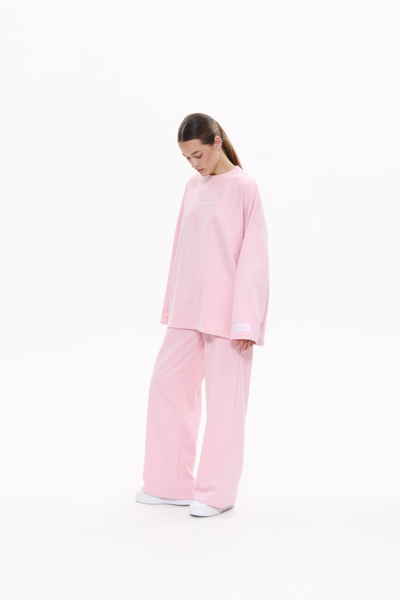 SUMMER wide leg pants in MARSHMALLOW PINK Wide leg pants DLNSK 