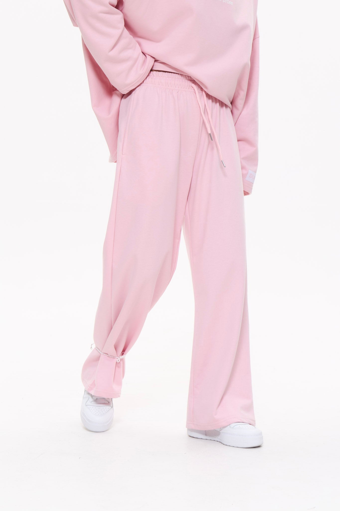 SUMMER wide leg pants in MARSHMALLOW PINK Wide leg pants DLNSK 