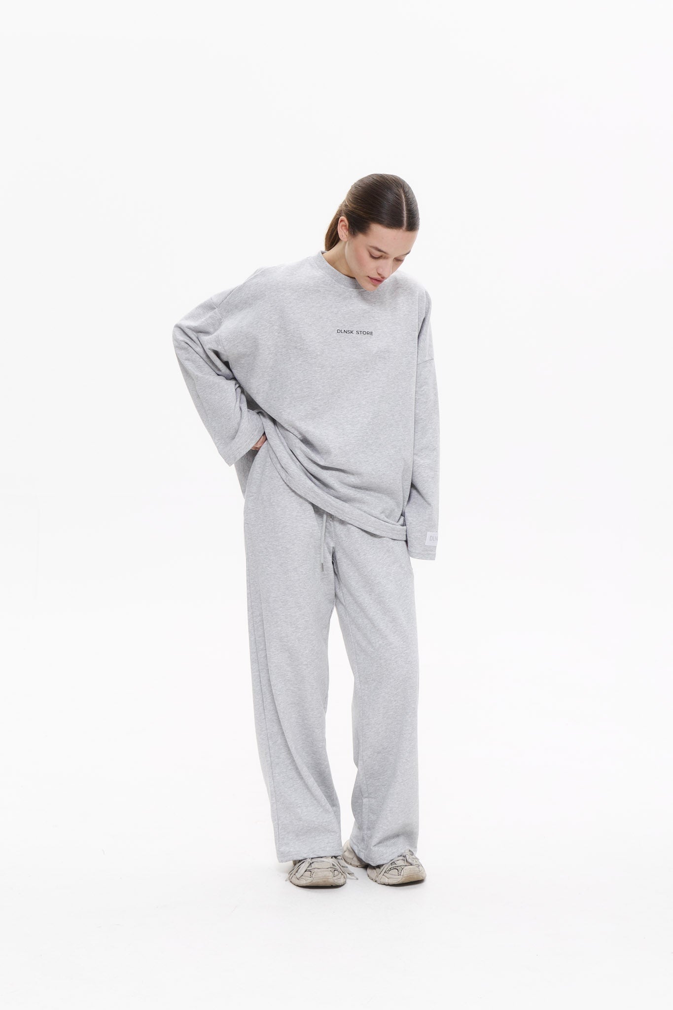 SUMMER wide leg set in CRASH GREY Set DLNSK 