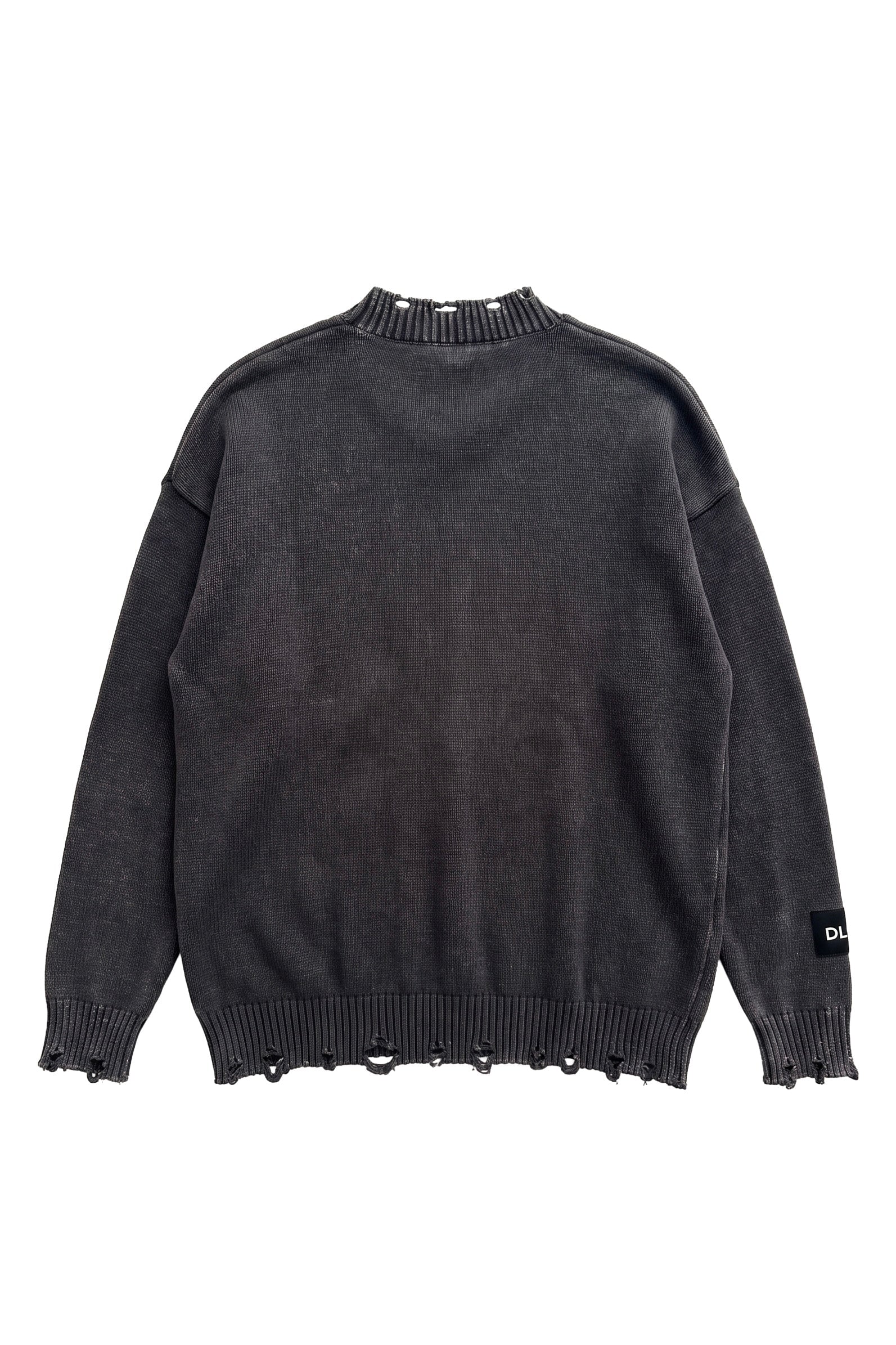 SWEATER HOLY in WASHED BLACK Sweater DLNSK 