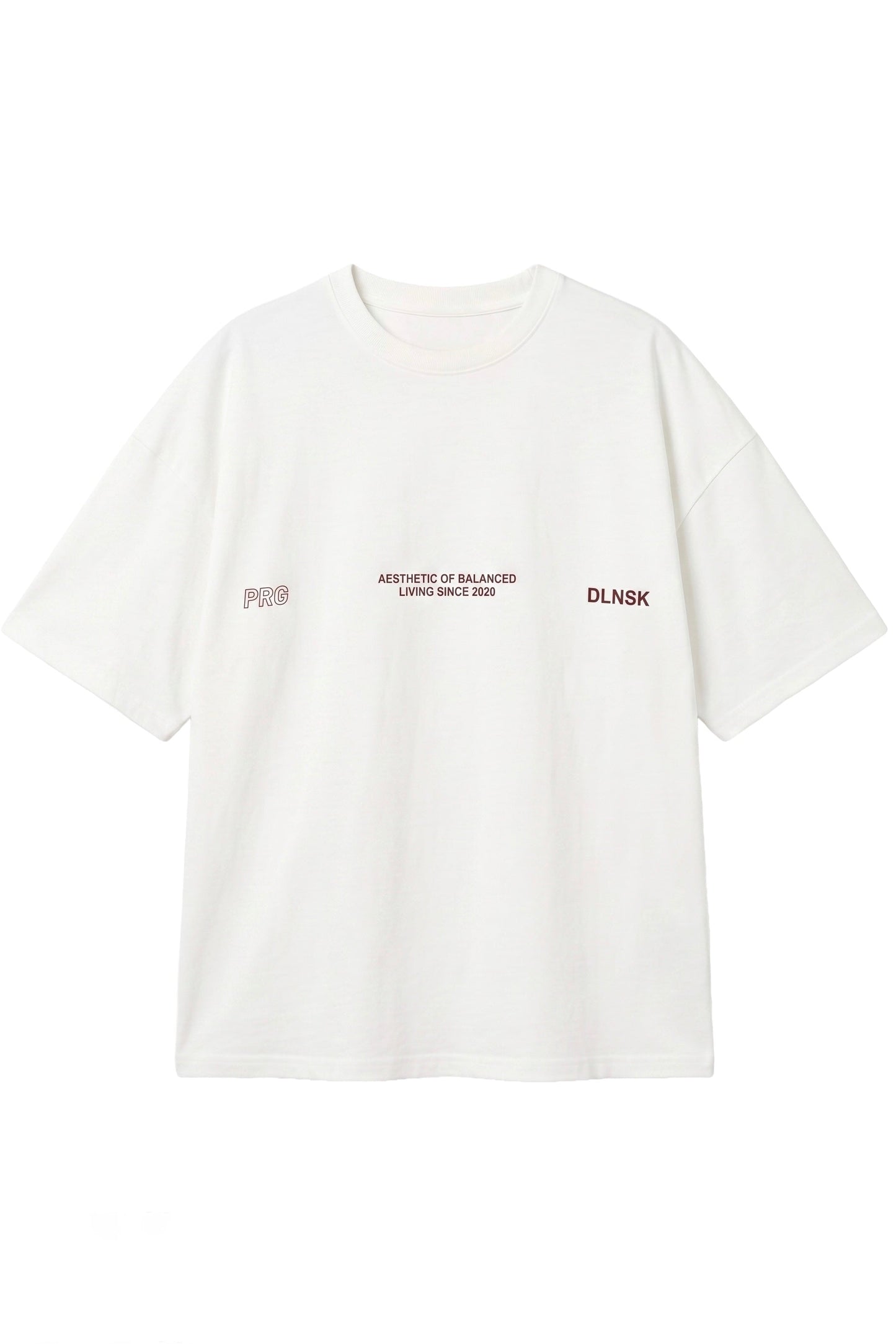 "" t-shirt in PURE WHITE T-shirt DLNSK 