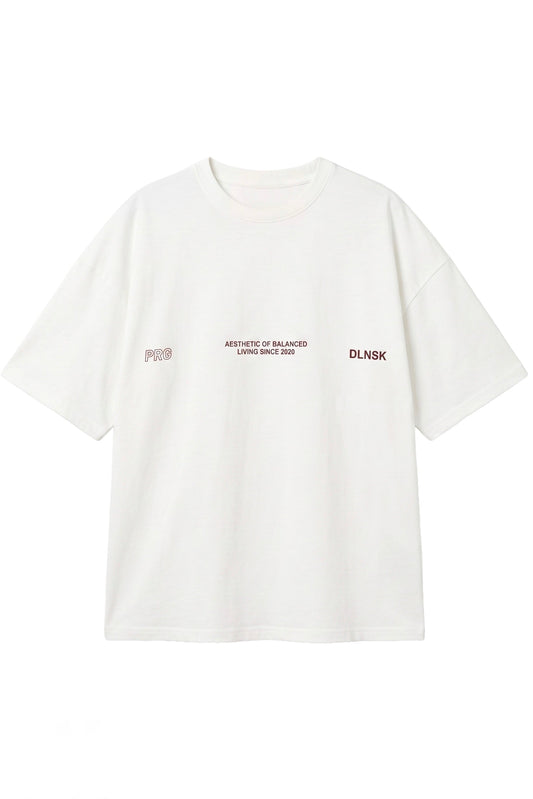 "" t-shirt in PURE WHITE T-shirt DLNSK 