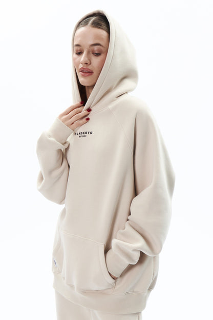 TRVL CLB base hoodie in COOKIE Hoodie DLNSK 