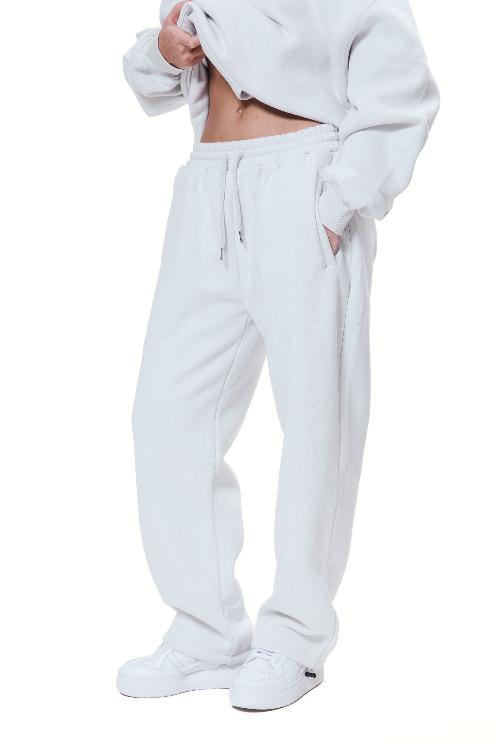 TWO WAYS unisex pants in BONE GREY Two ways pants DLNSK 