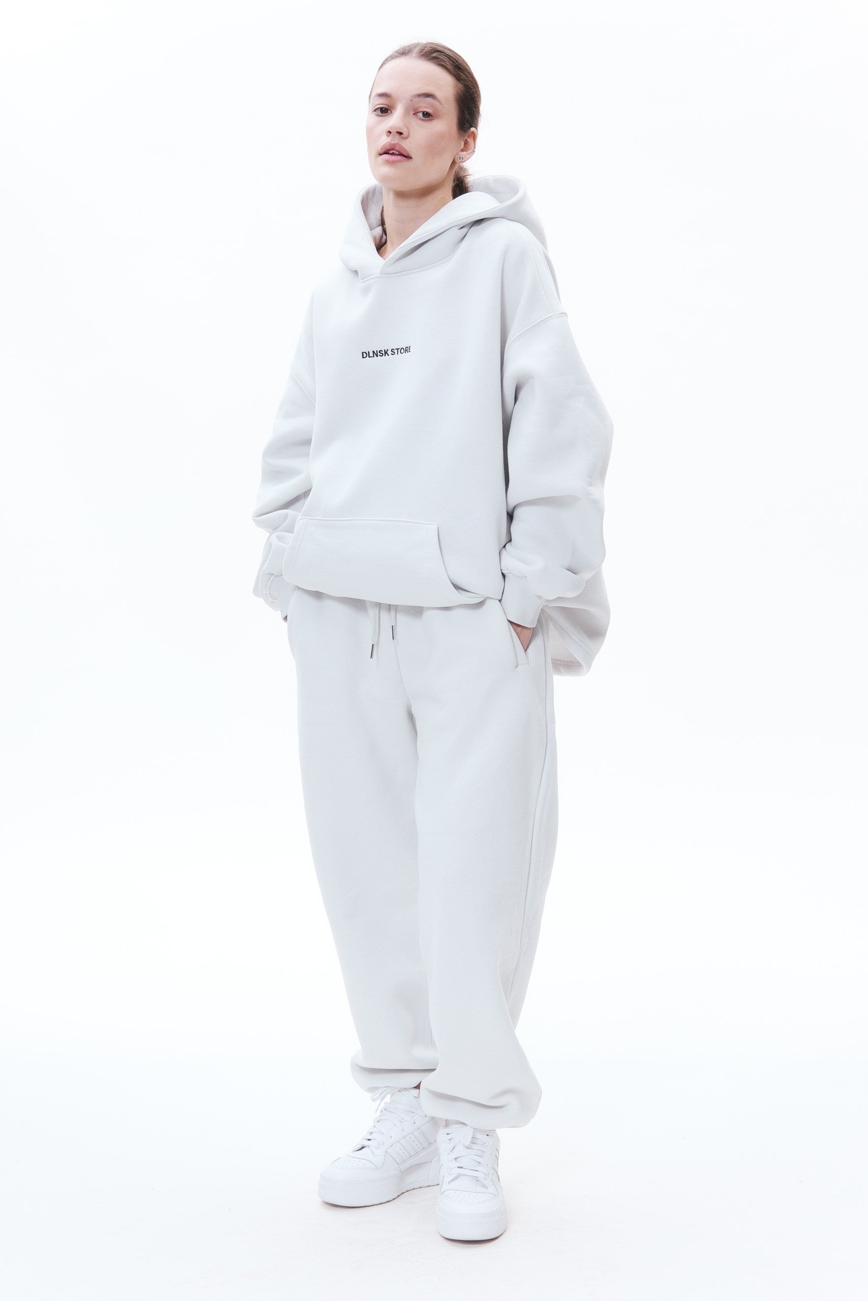 TWO WAYS unisex pants in BONE GREY Two ways pants DLNSK 