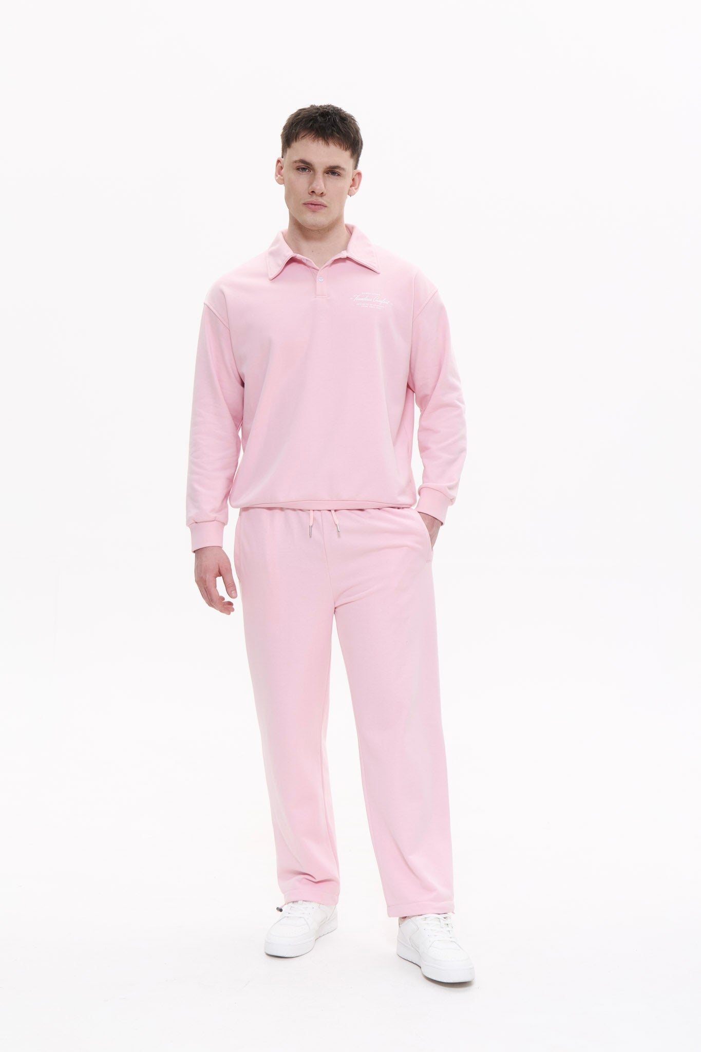 TWO WAYS unisex pants in MARSHMALLOW PINK Pants DLNSK 