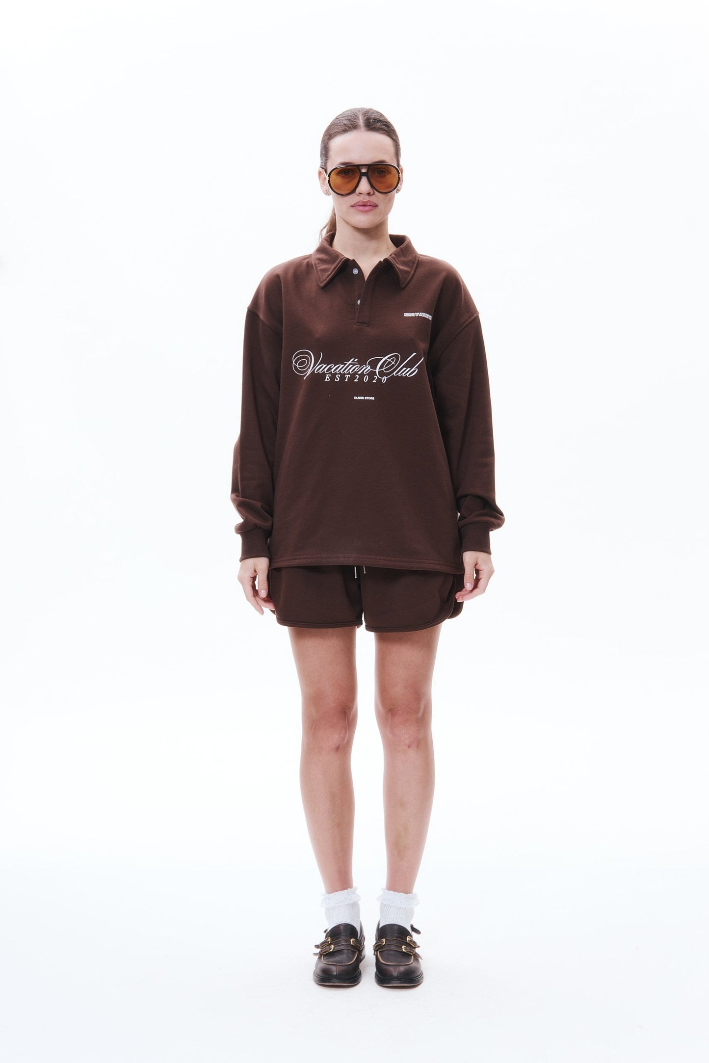 VACATION polo in CHOCO DLNSK 