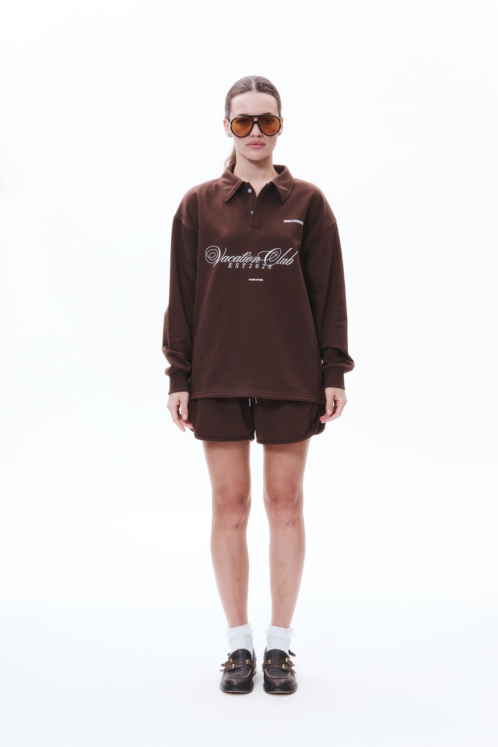 VACATION polo in CHOCO DLNSK 