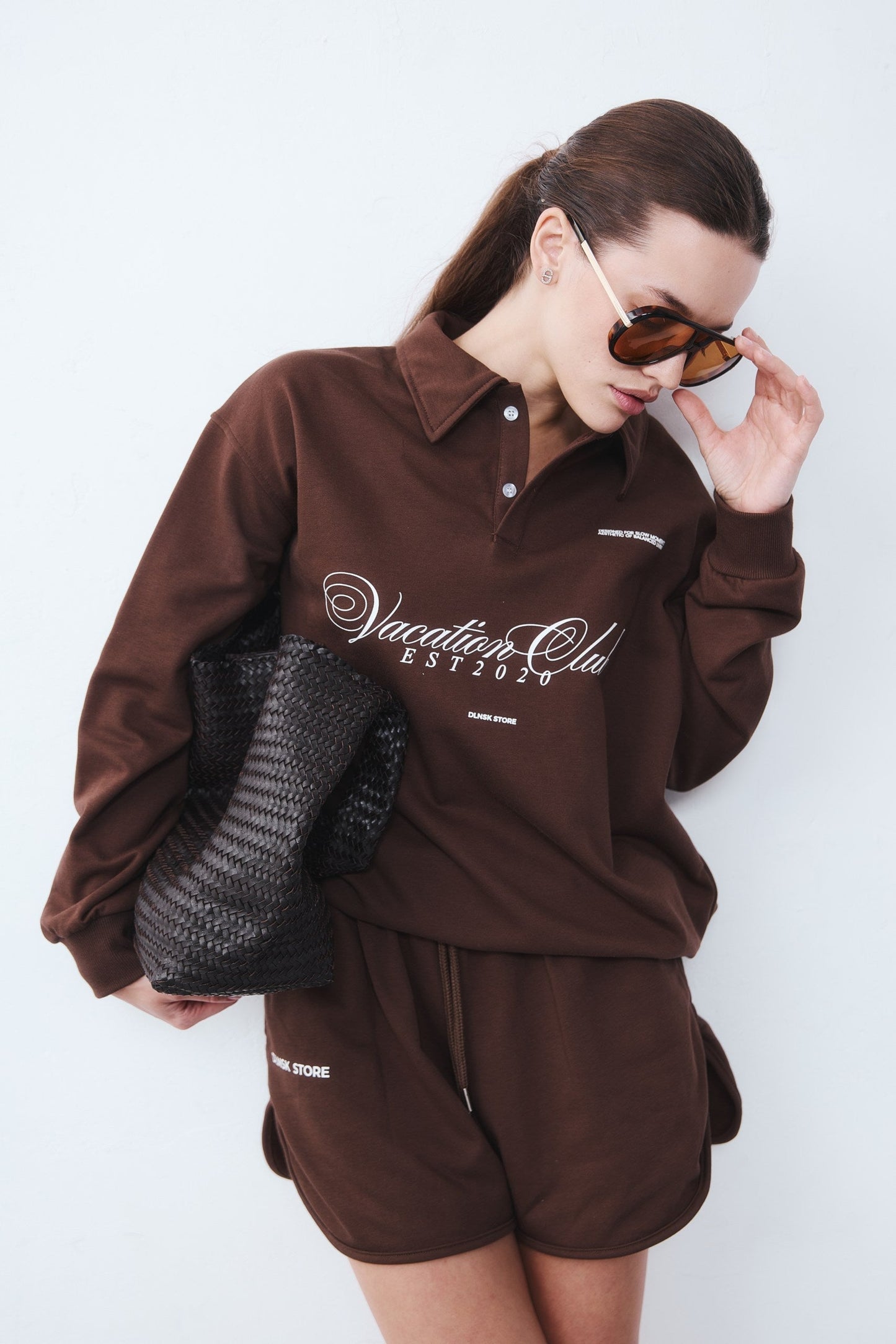 VACATION polo in CHOCO DLNSK 