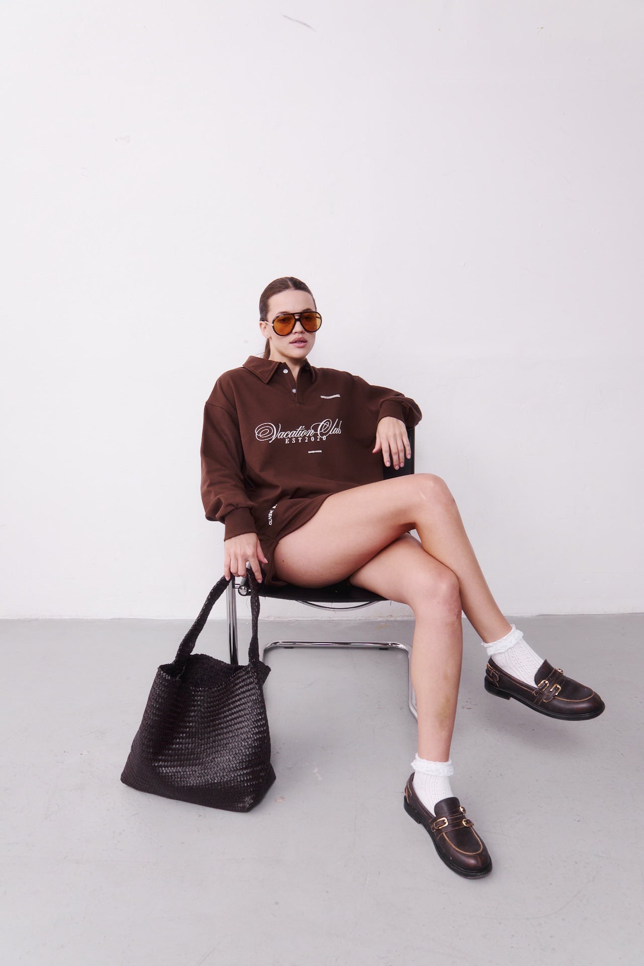 VACATION polo in CHOCO DLNSK 
