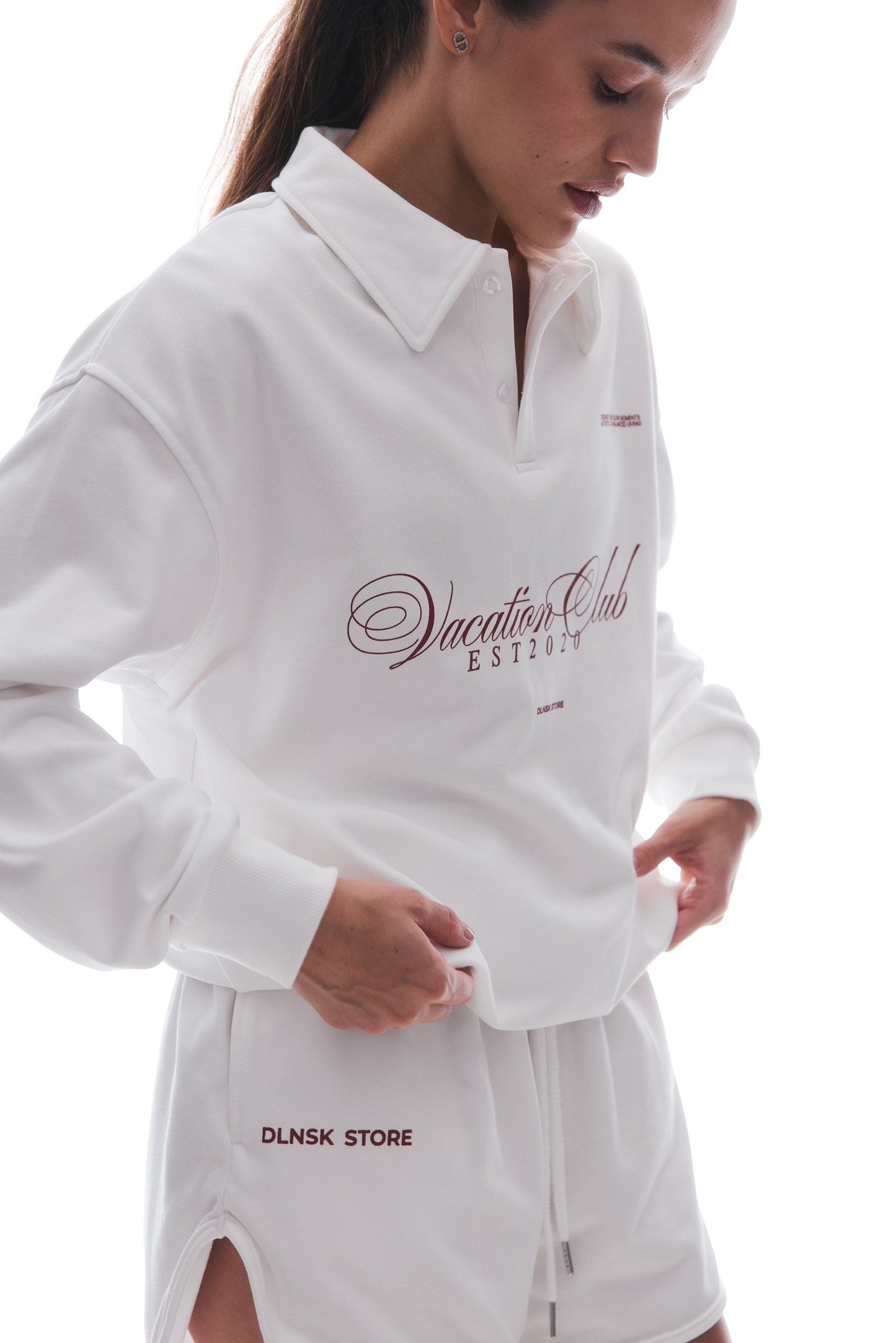 VACATION polo in CLOUDE WHITE DLNSK 