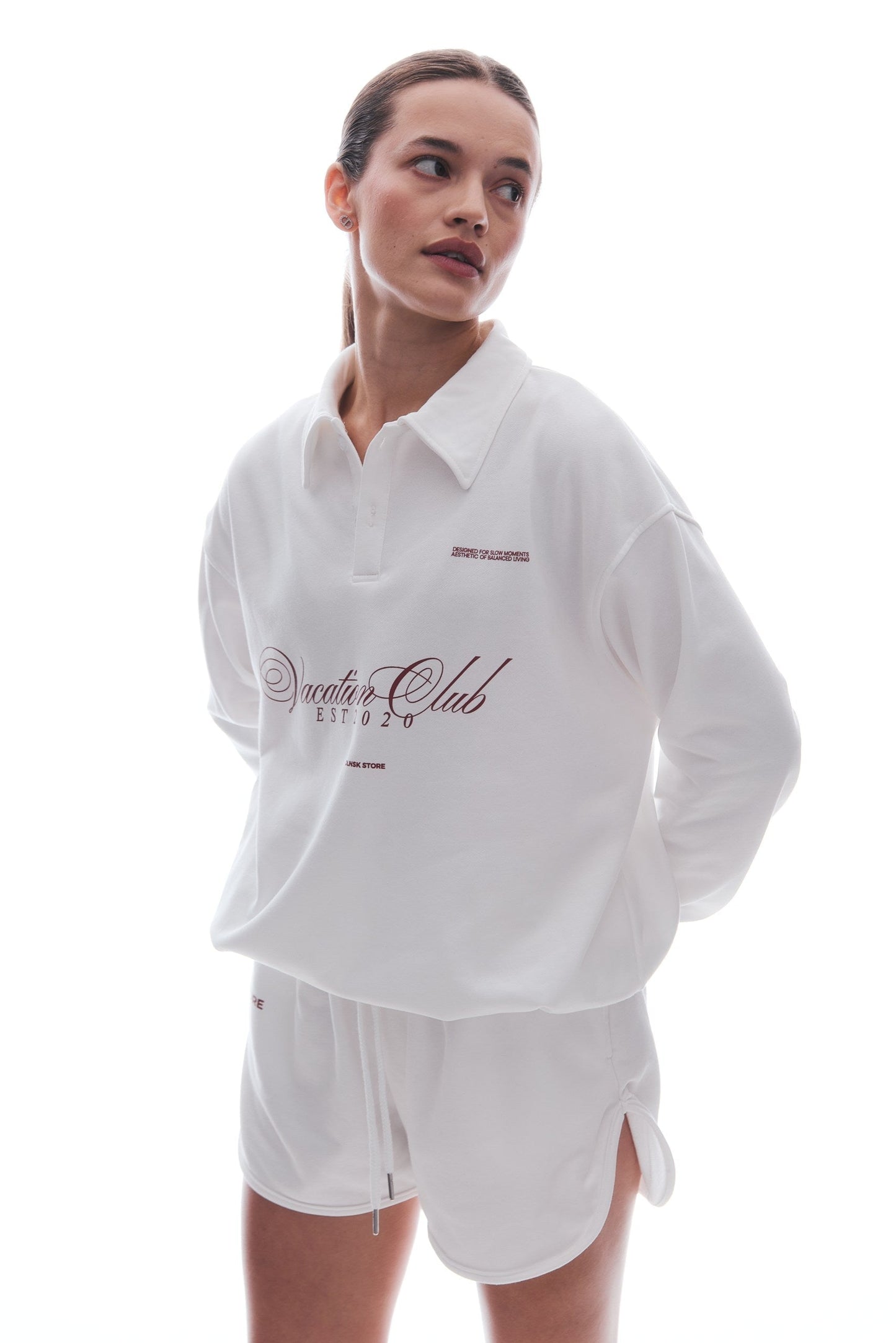 VACATION polo in CLOUDE WHITE DLNSK 